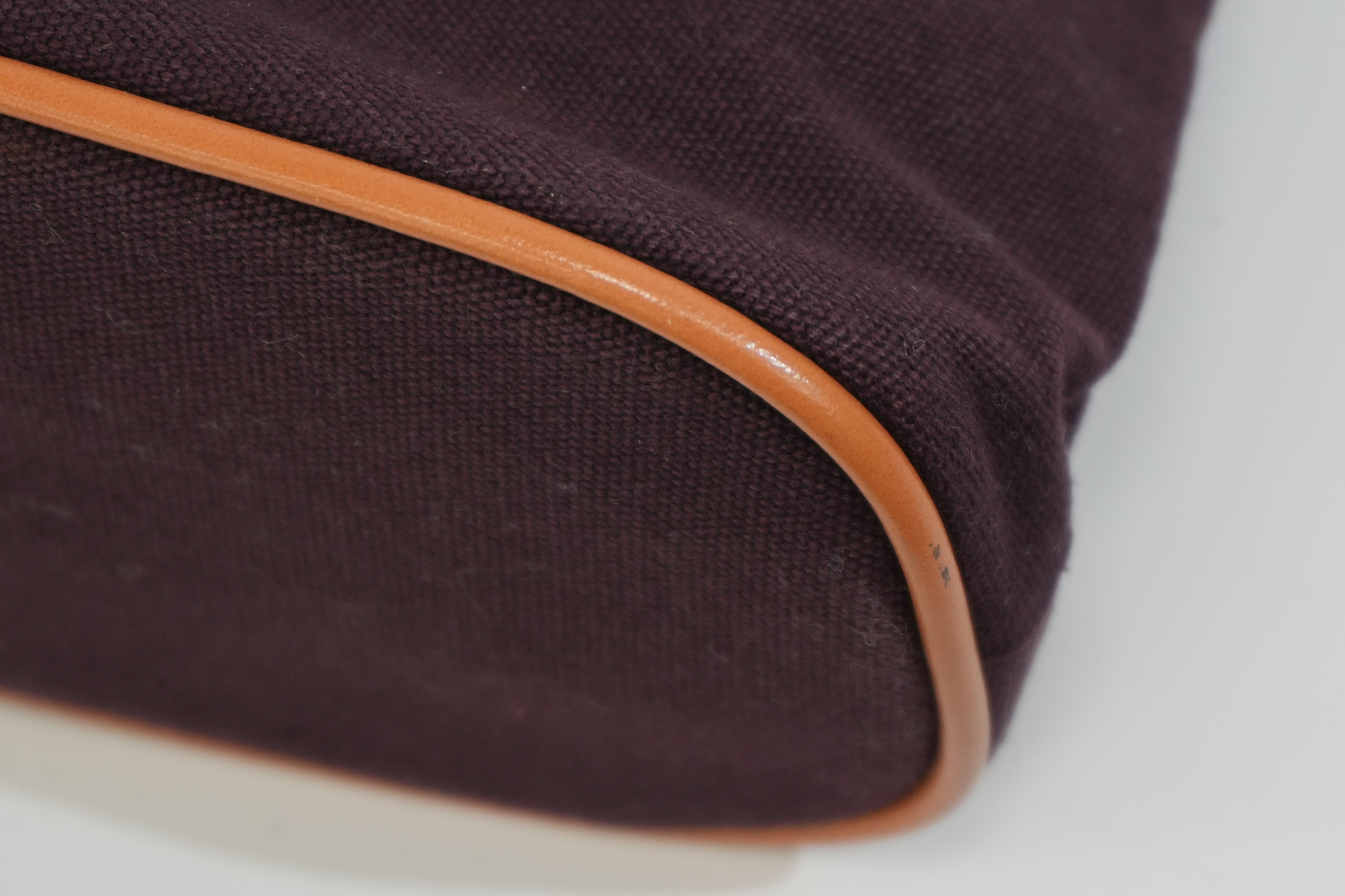 Pre-owned Hermes Pouch Purple