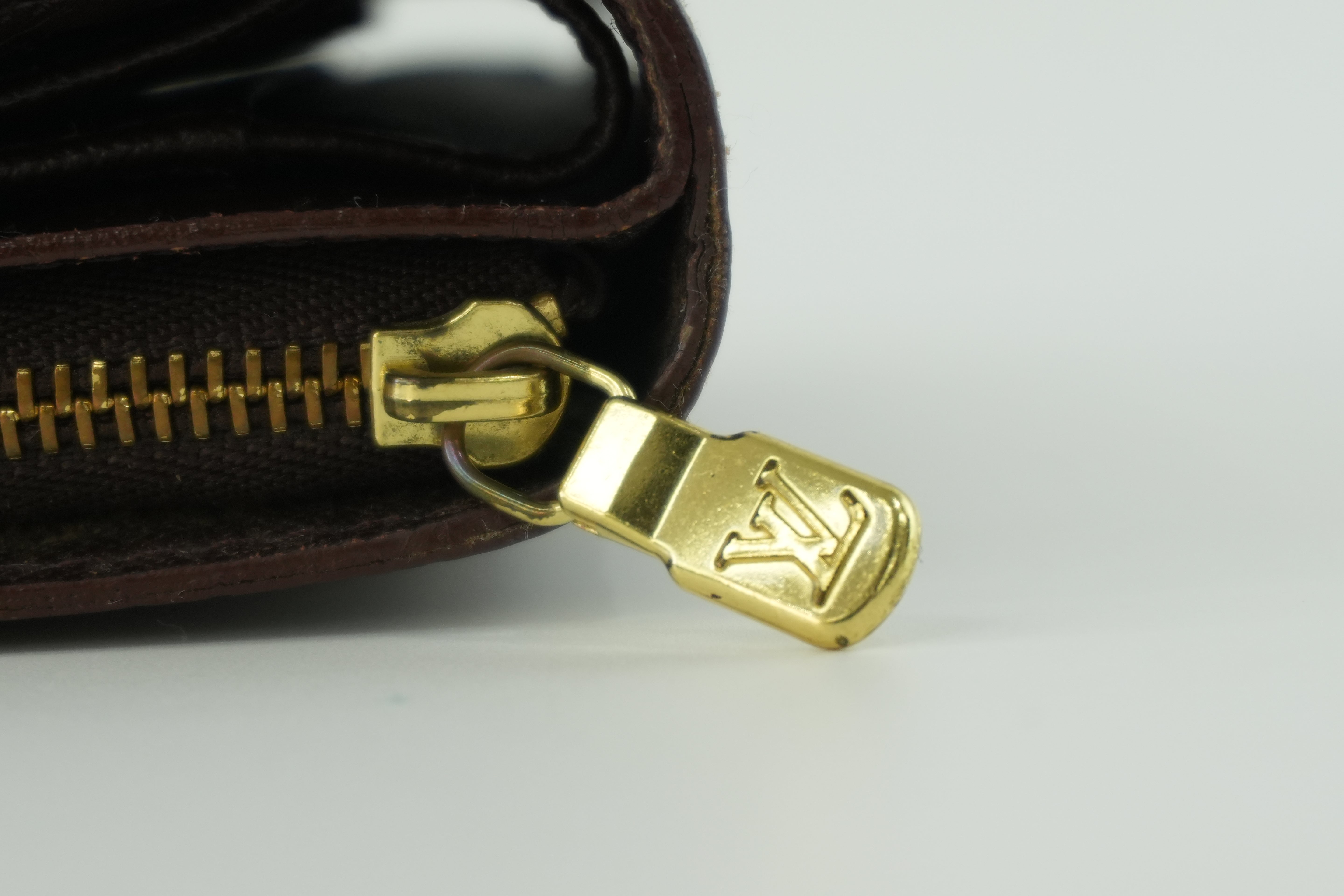 Louis Vuitton Damier Ebene Compact Wallet Used