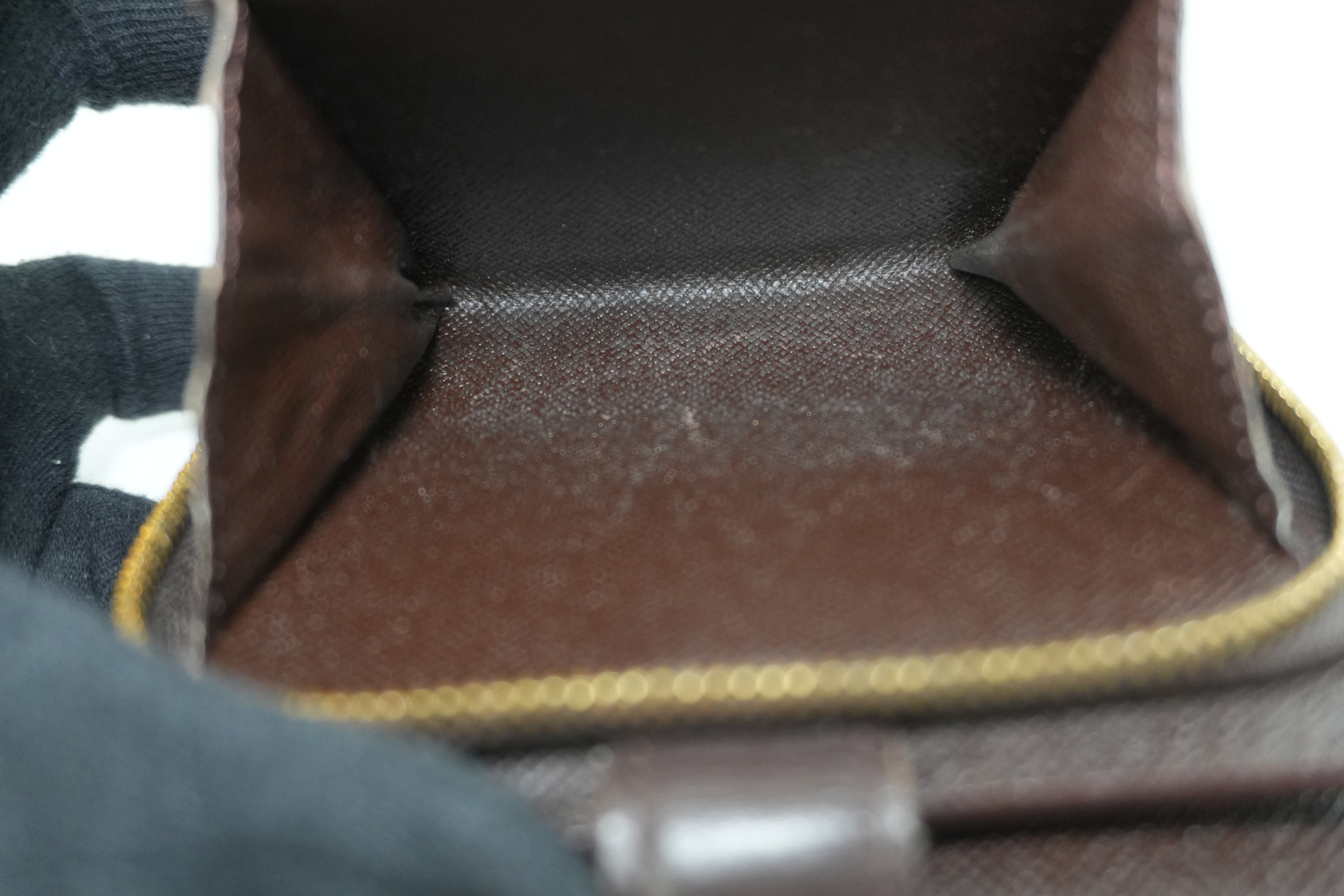 Louis Vuitton Damier Ebene Compact Wallet Used