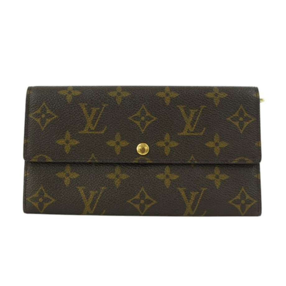 Louis Vuitton Monogram Long Wallet Used