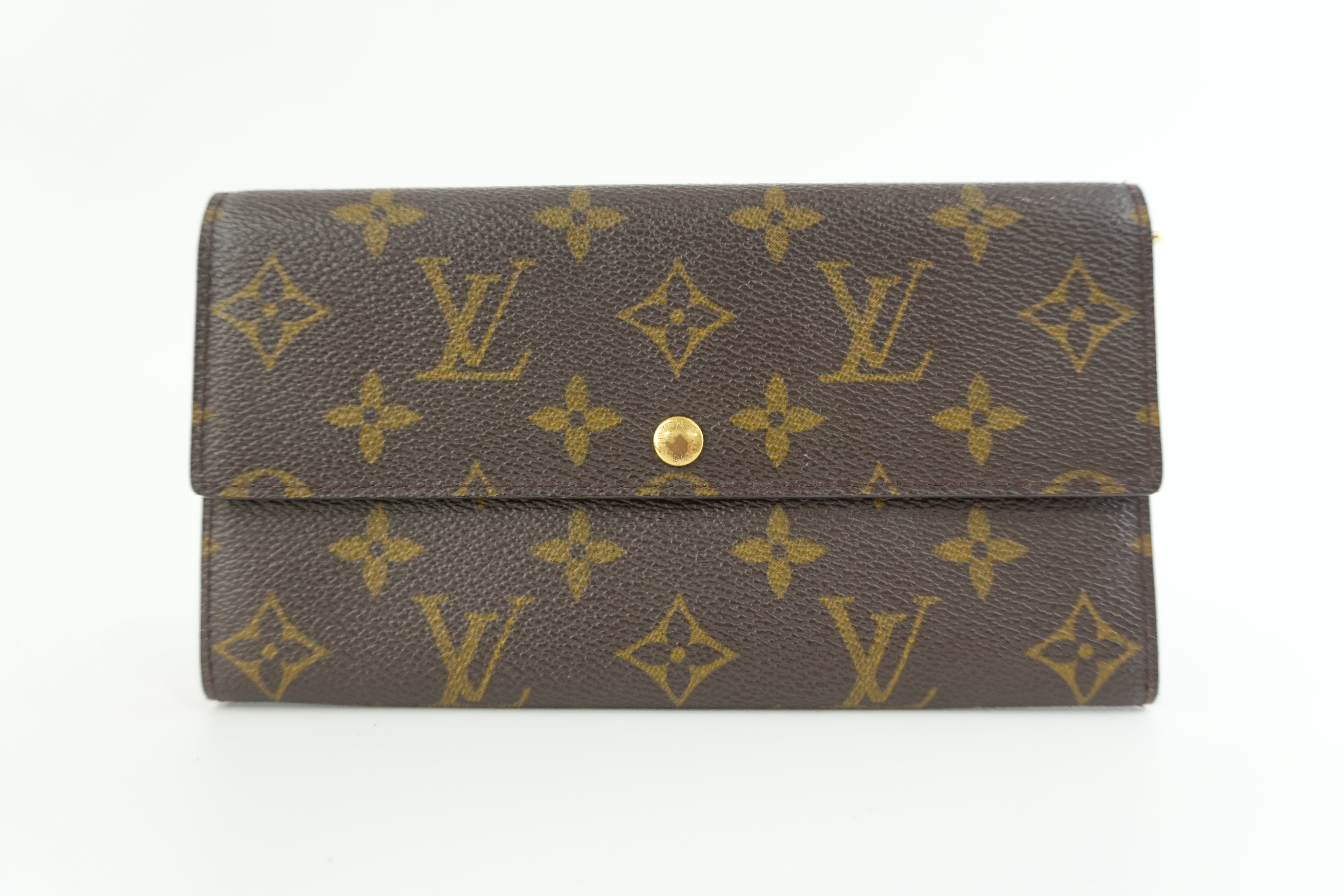 Louis Vuitton Monogram Long Wallet Used