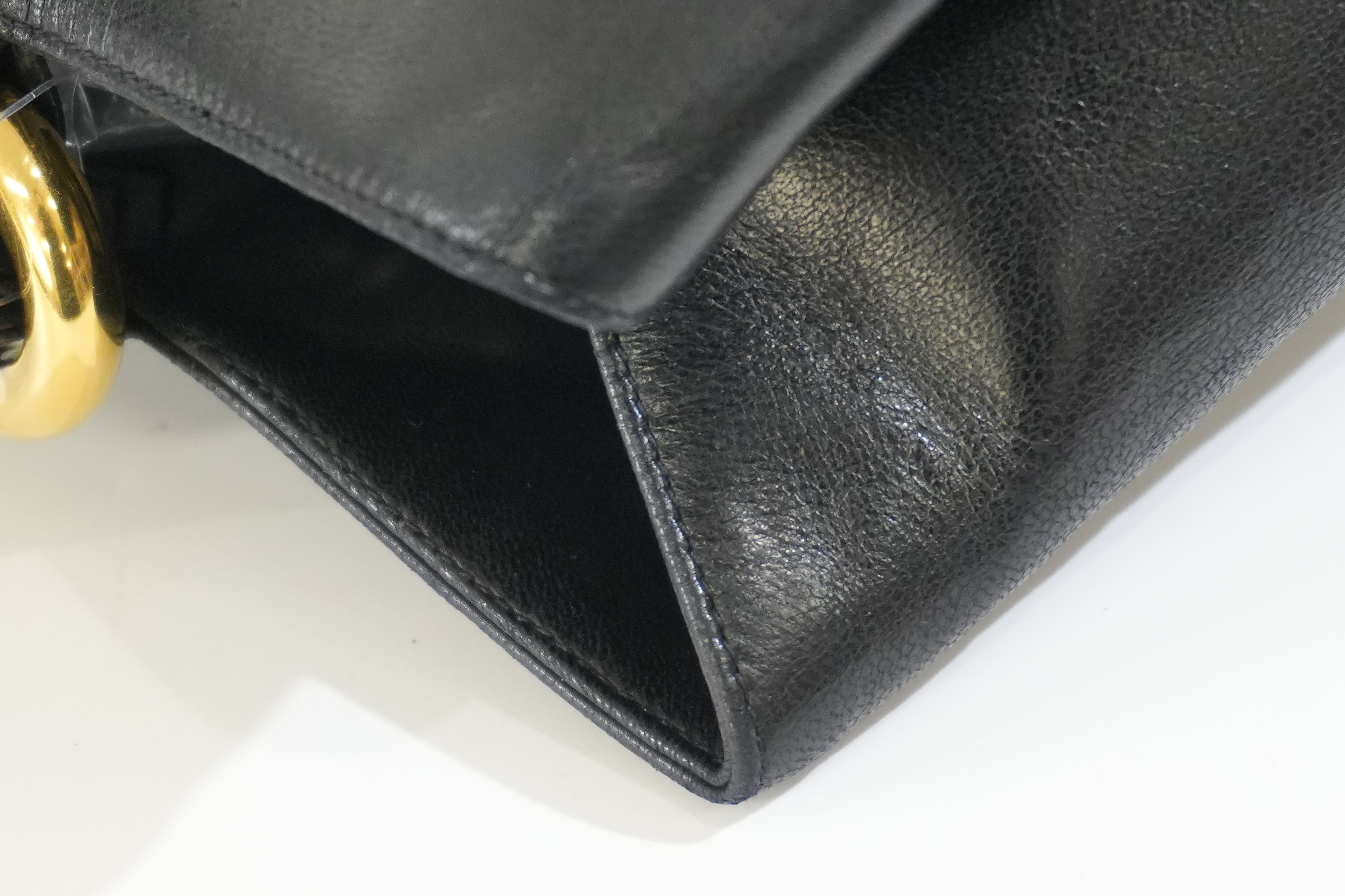 Pre-owned Chanel Bucket Shoulder Bag Black