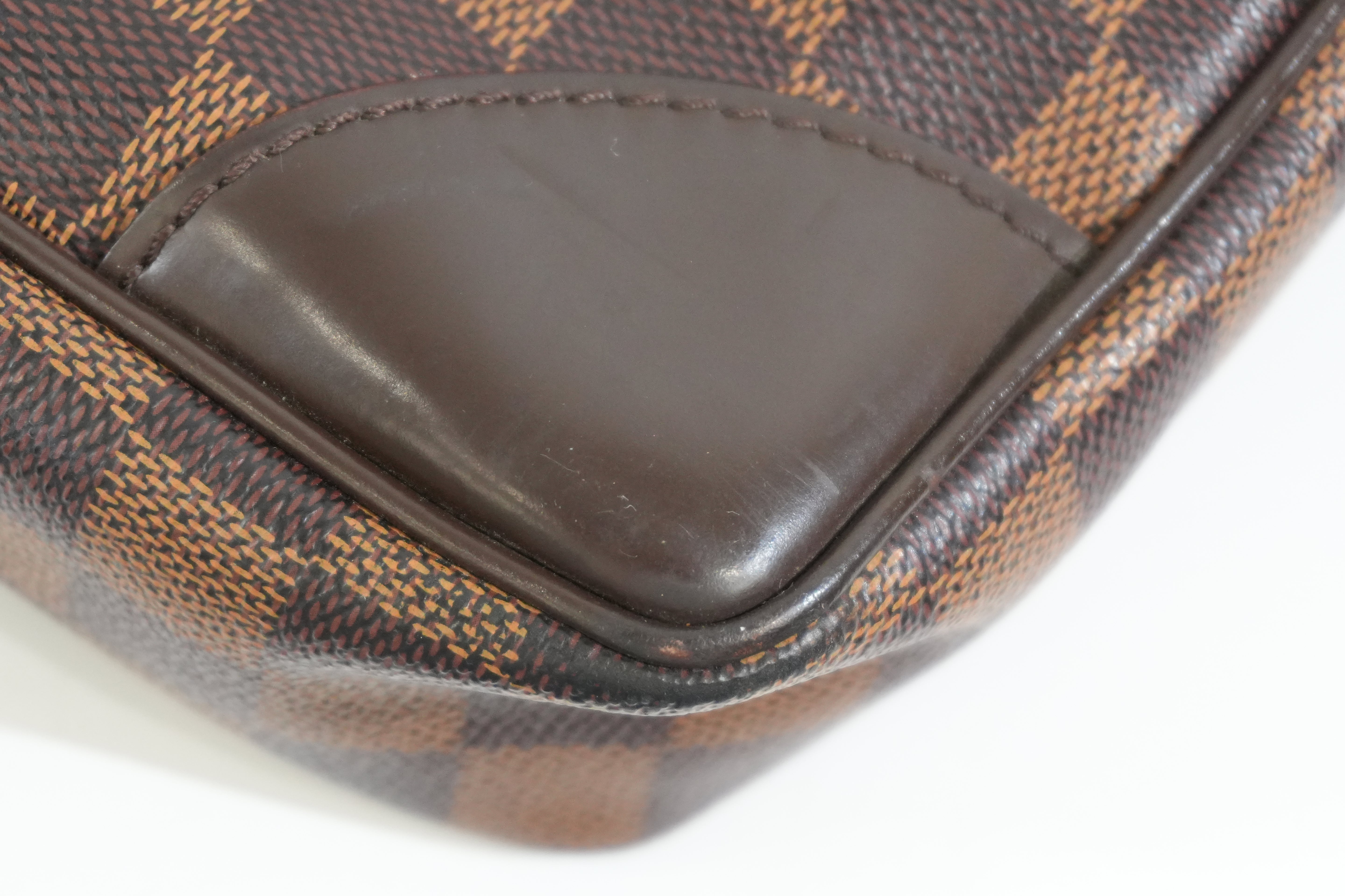 Pre-owned Louis Vuitton Damier Ebene Porte Documents Briefcase