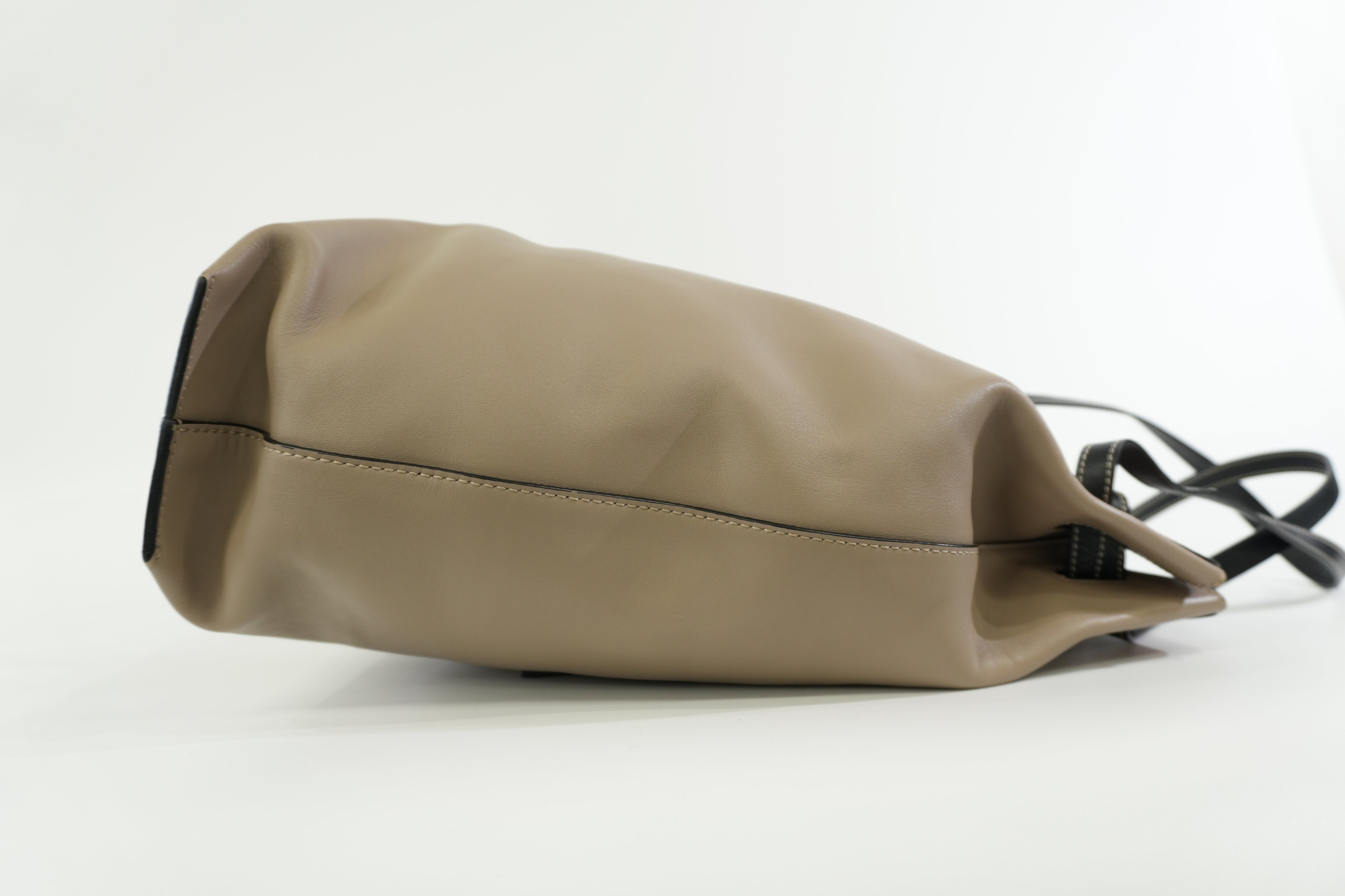 Pre-owned Loewe Lazo Tote Bag Brown