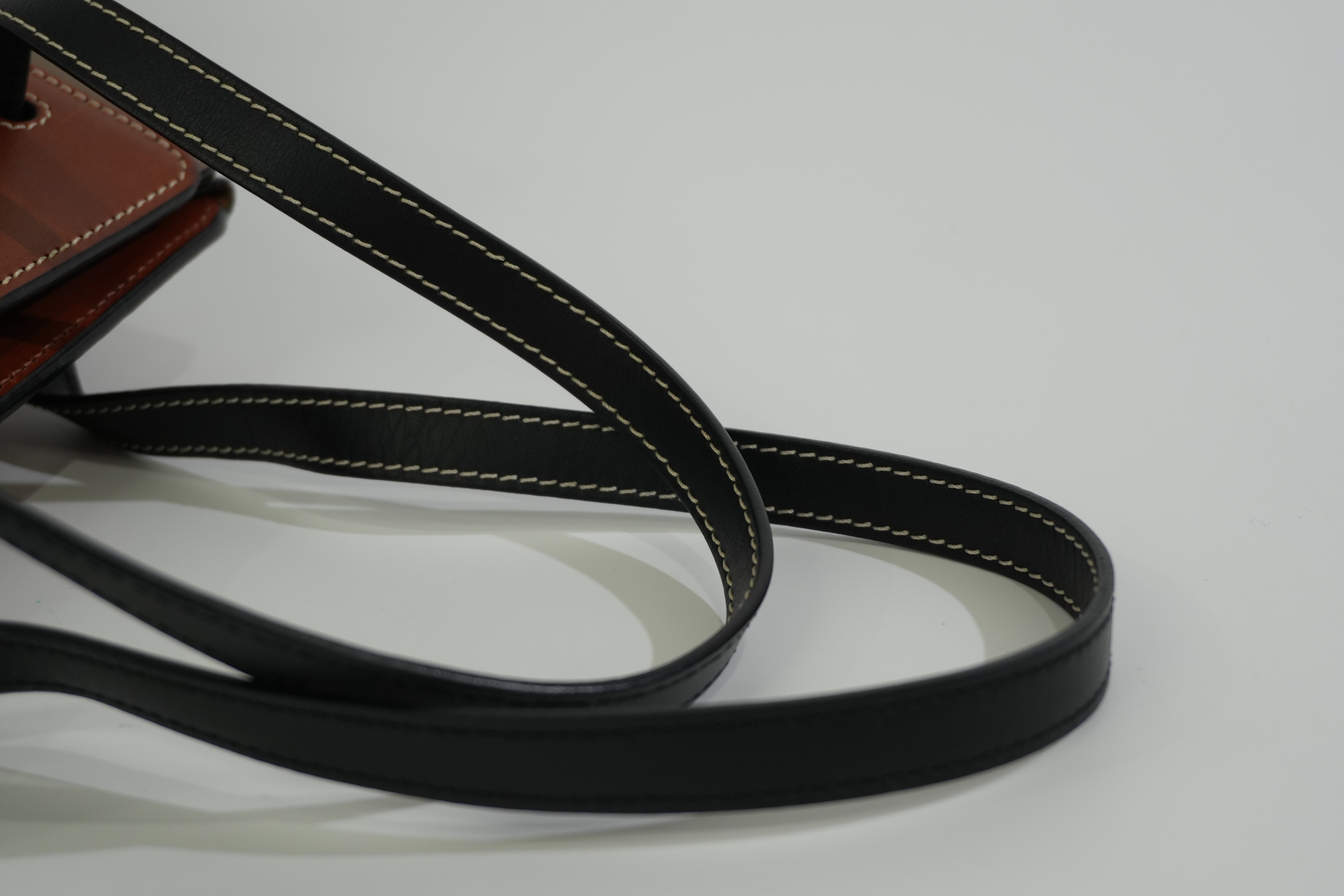 Pre-owned Loewe Lazo Tote Bag Brown