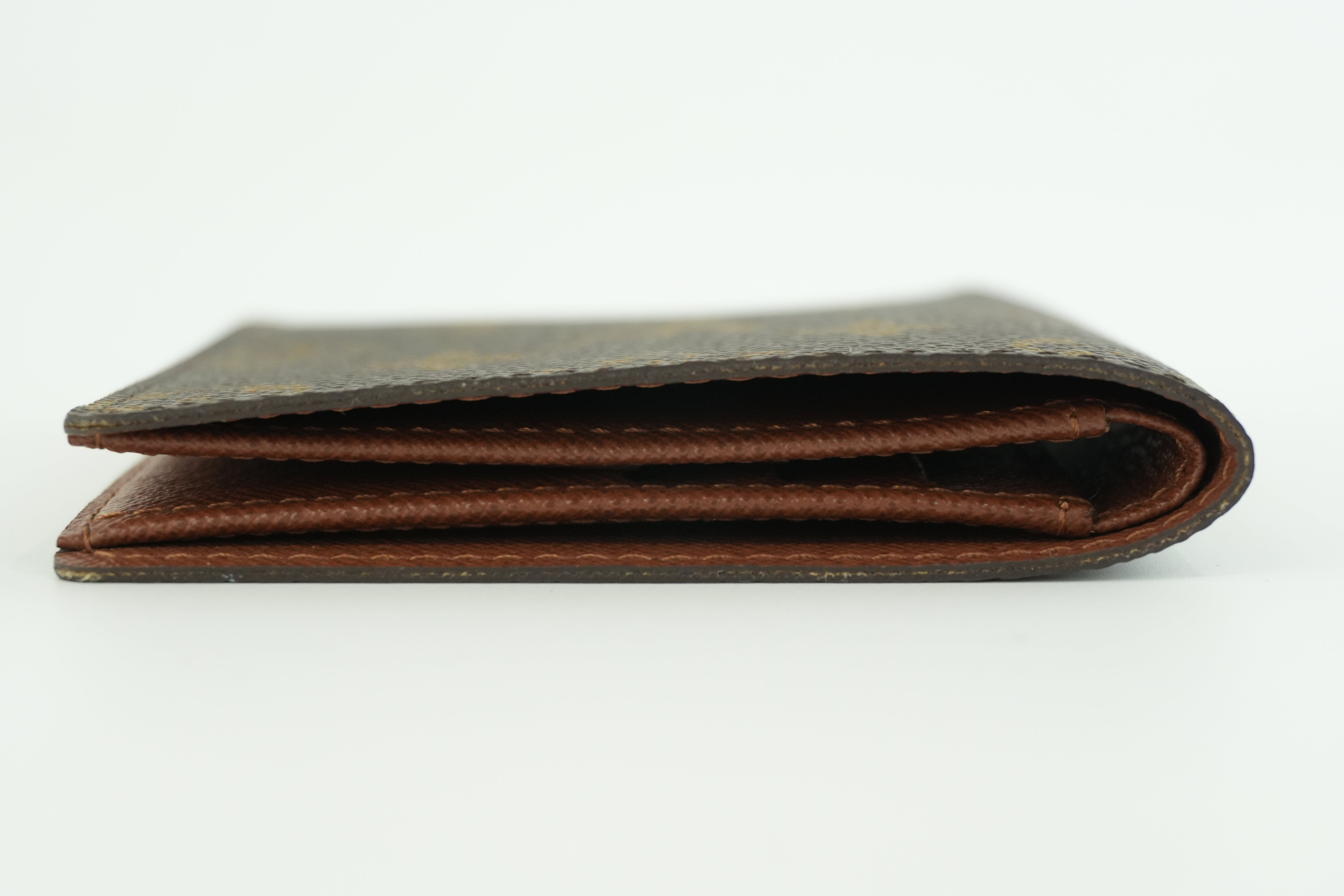 Louis Vuitton Monogram Men's Compact Wallet Used