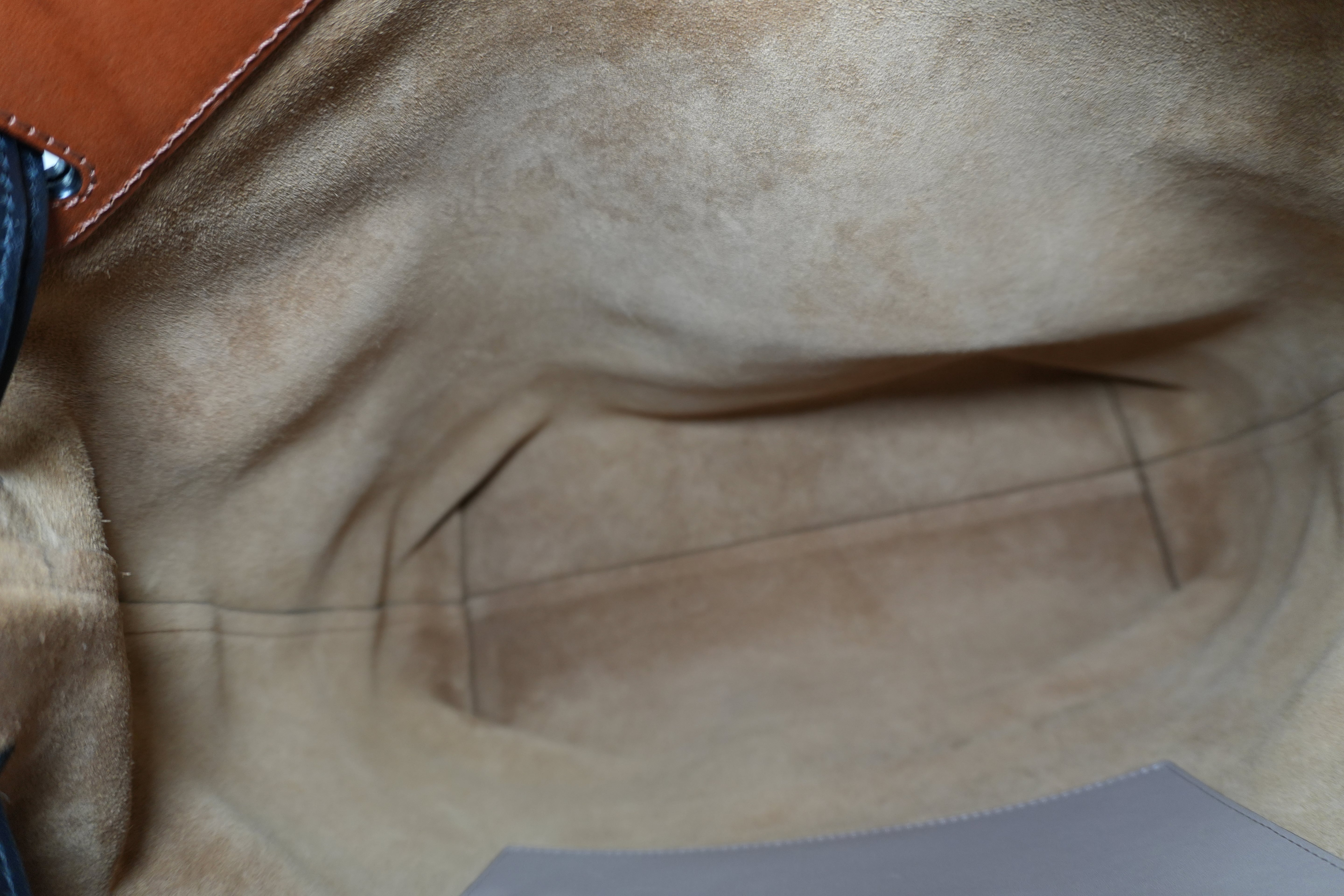 Pre-owned Loewe Lazo Tote Bag Brown