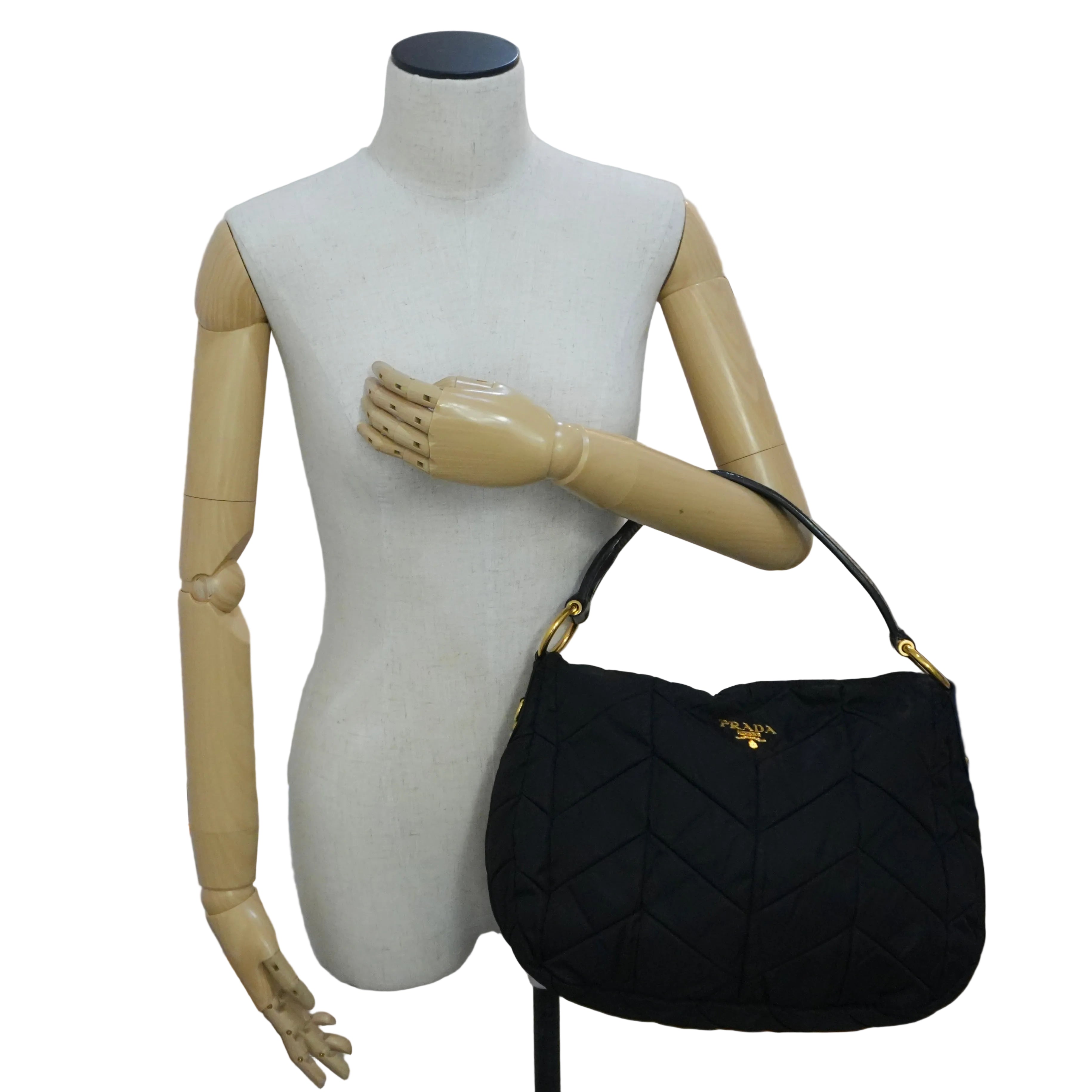 Pre-owned Prada Shoulder Bag Black