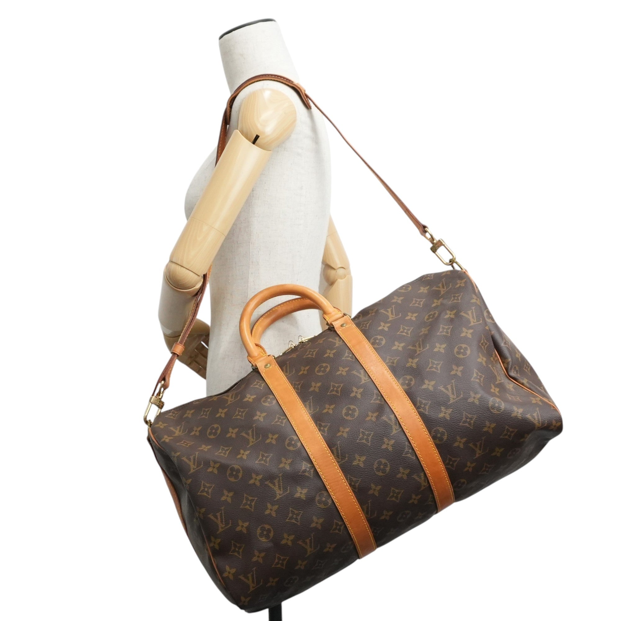 Louis Vuitton Monogram Keepall 45 Bandouliere Used