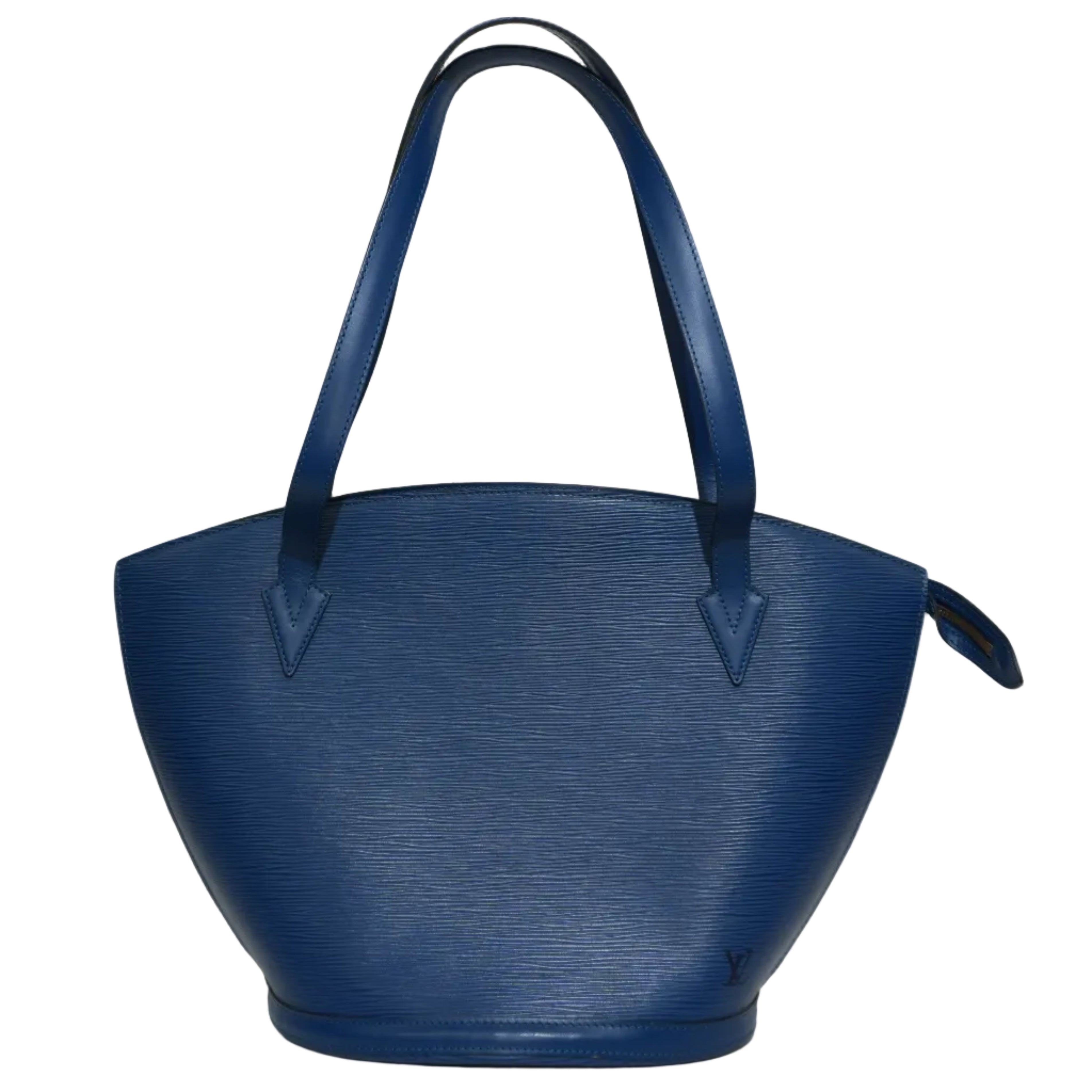 Pre-owned Louis Vuitton Epi Saint Jacque Tote Bag Blue