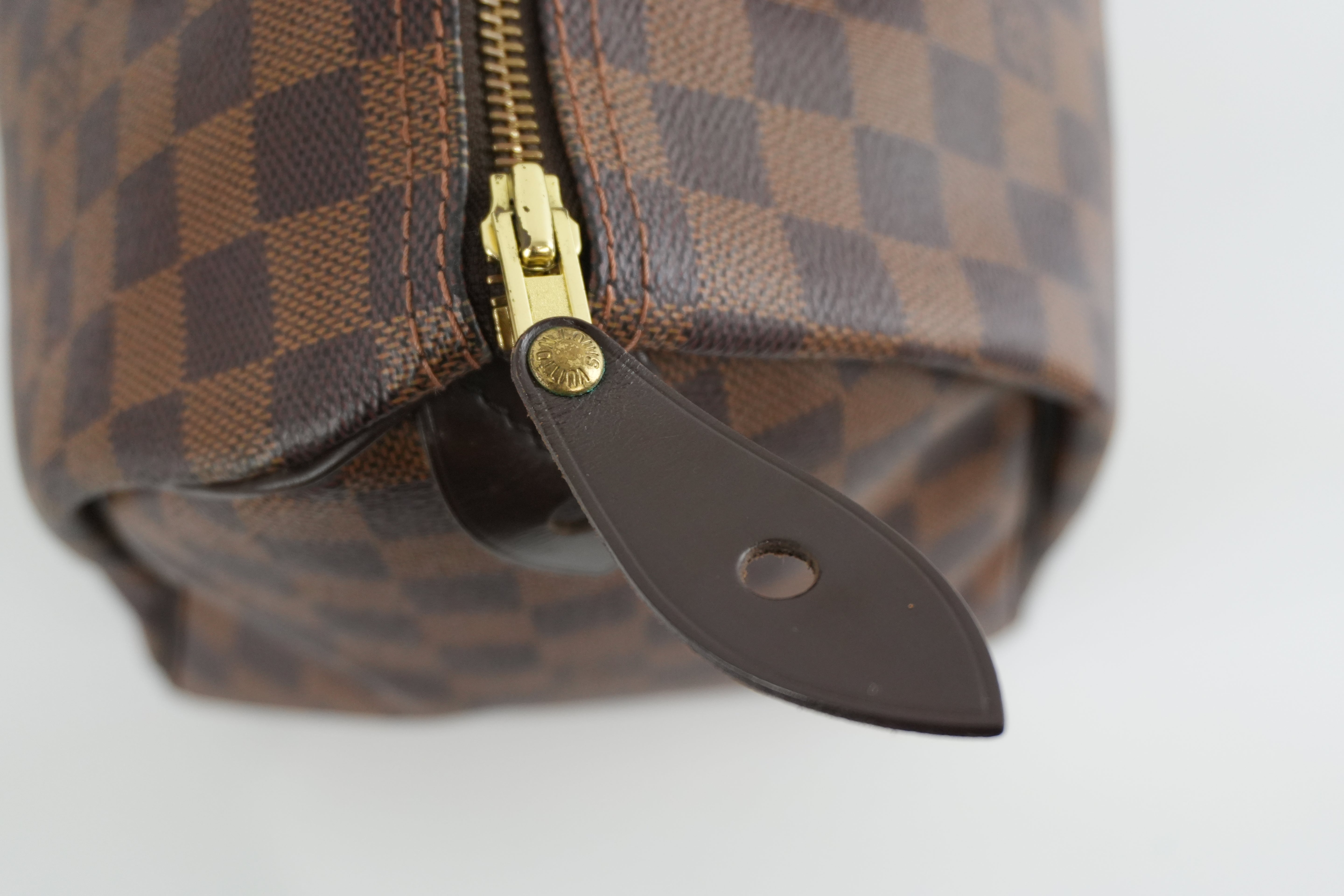 Louis Vuitton Damier Ebene Speedy 30 Handbag Used