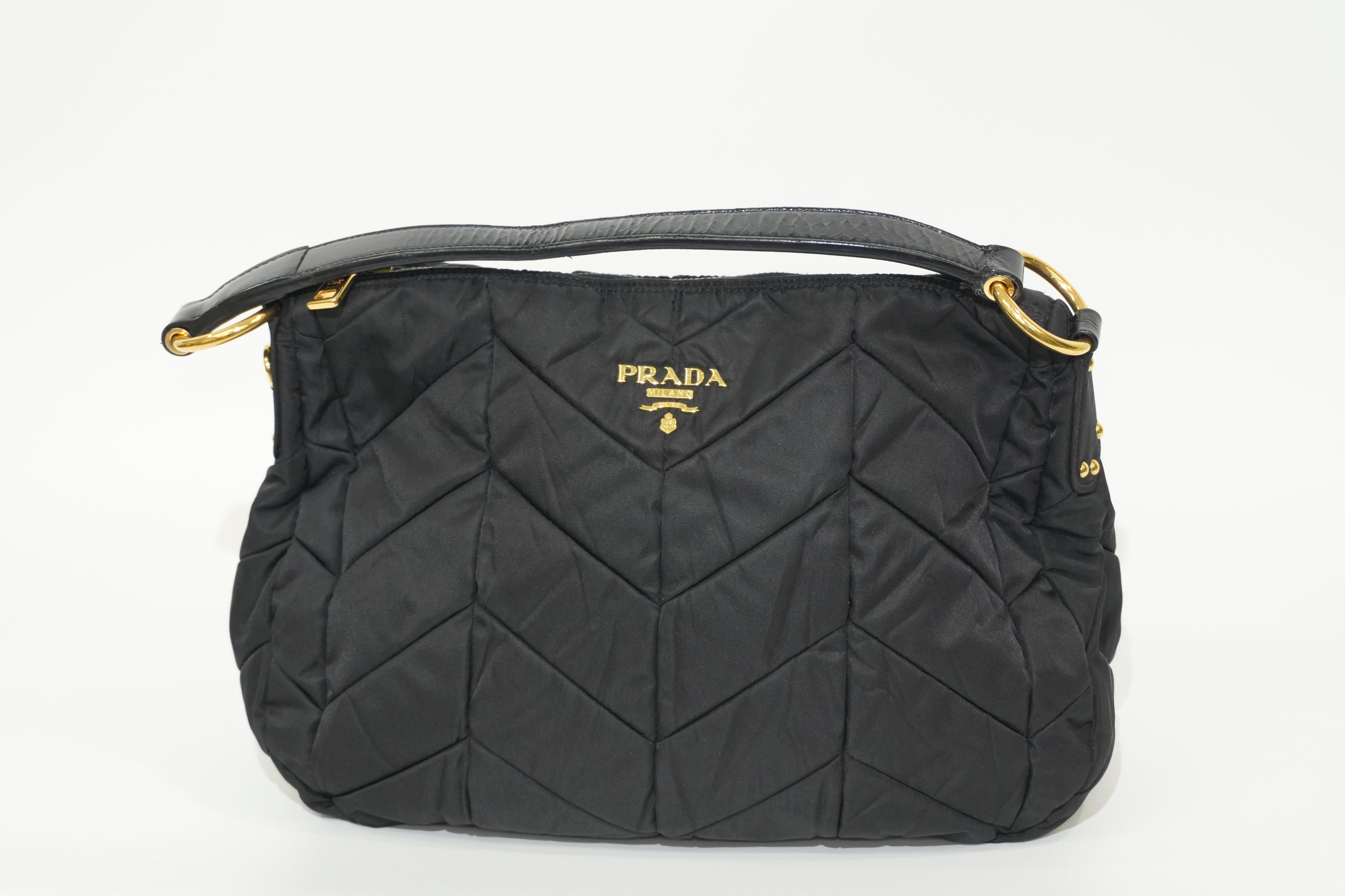 Pre-owned Prada Shoulder Bag Black