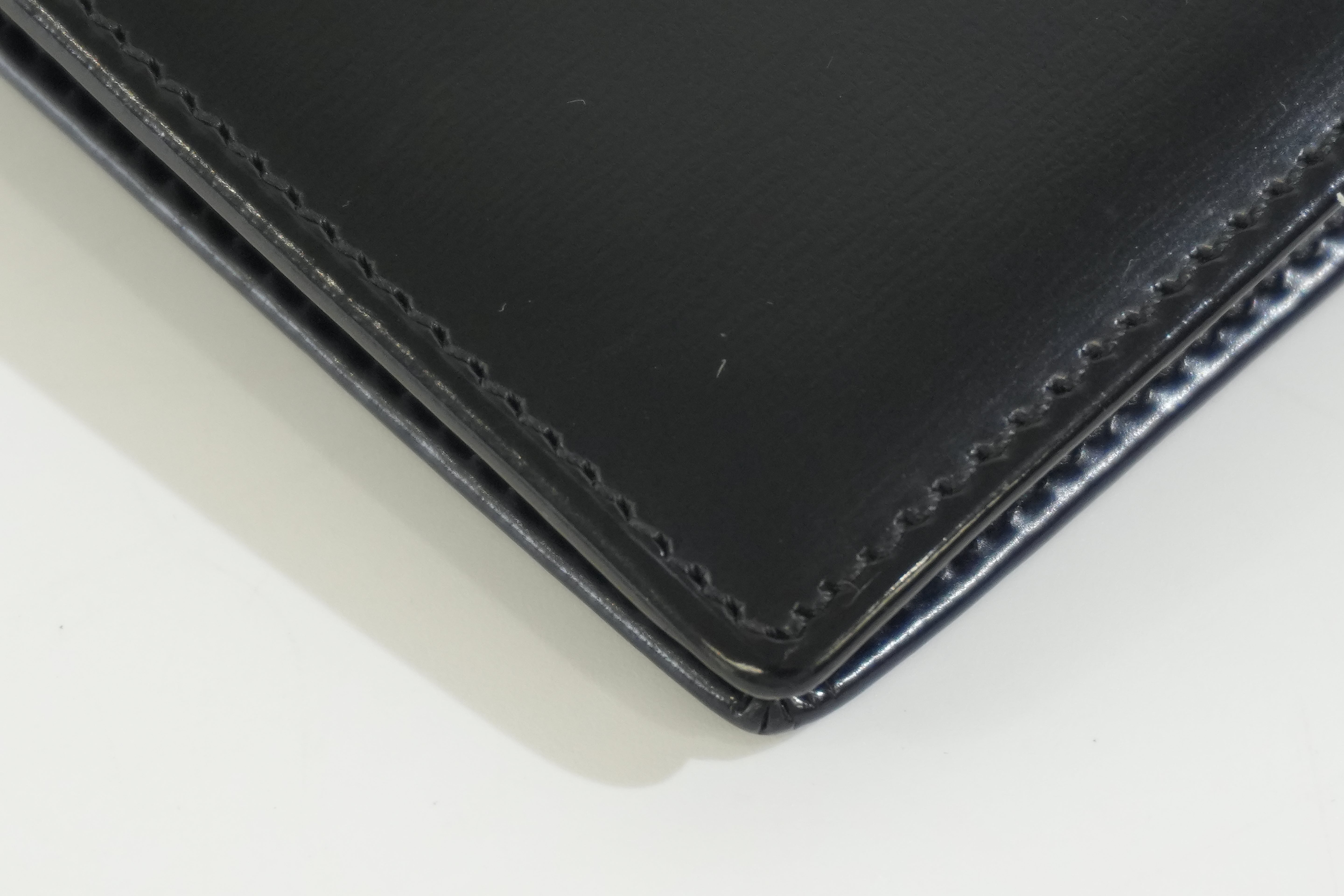 Pre-owned Cartier Compact Wallet Black
