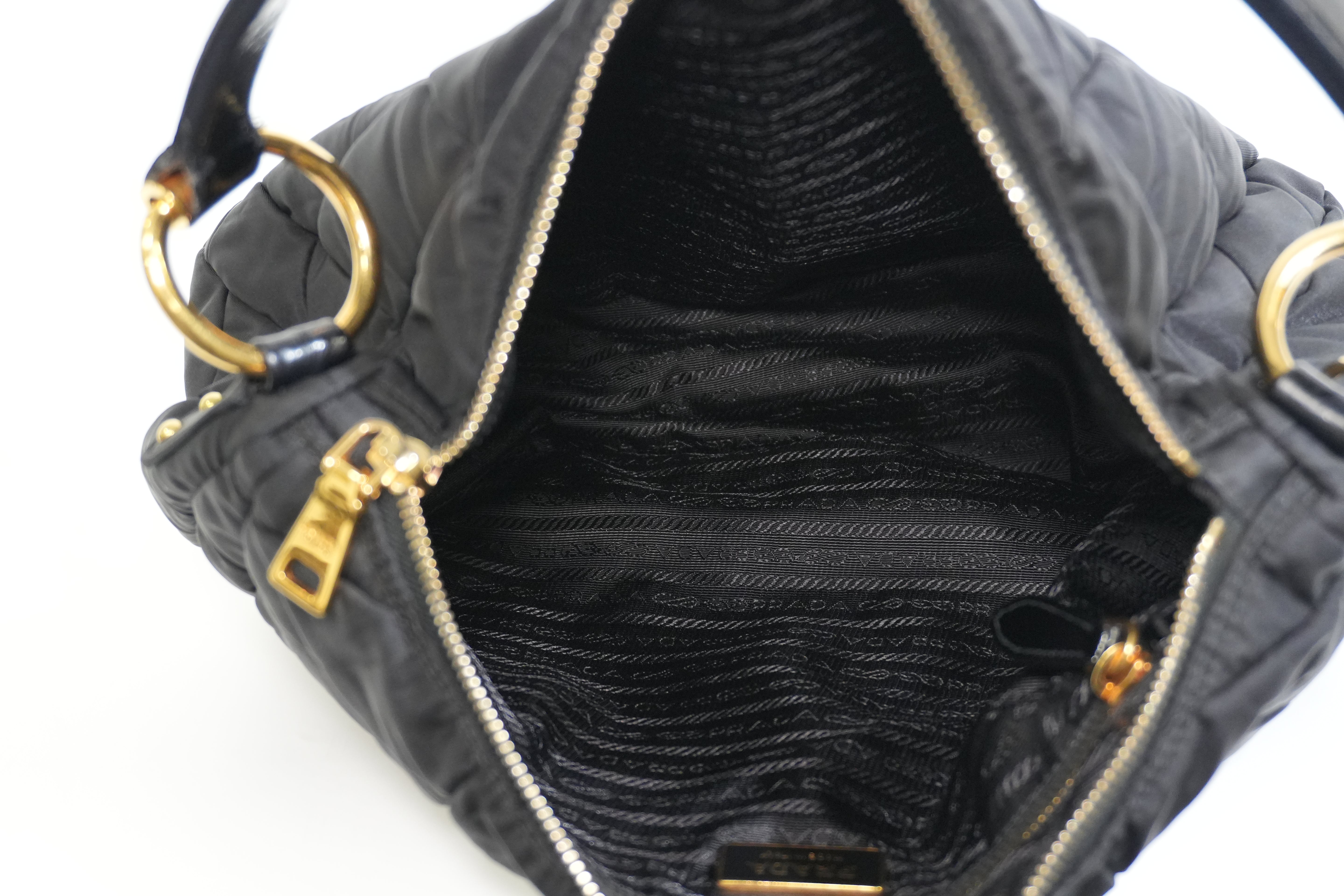 Pre-owned Prada Shoulder Bag Black