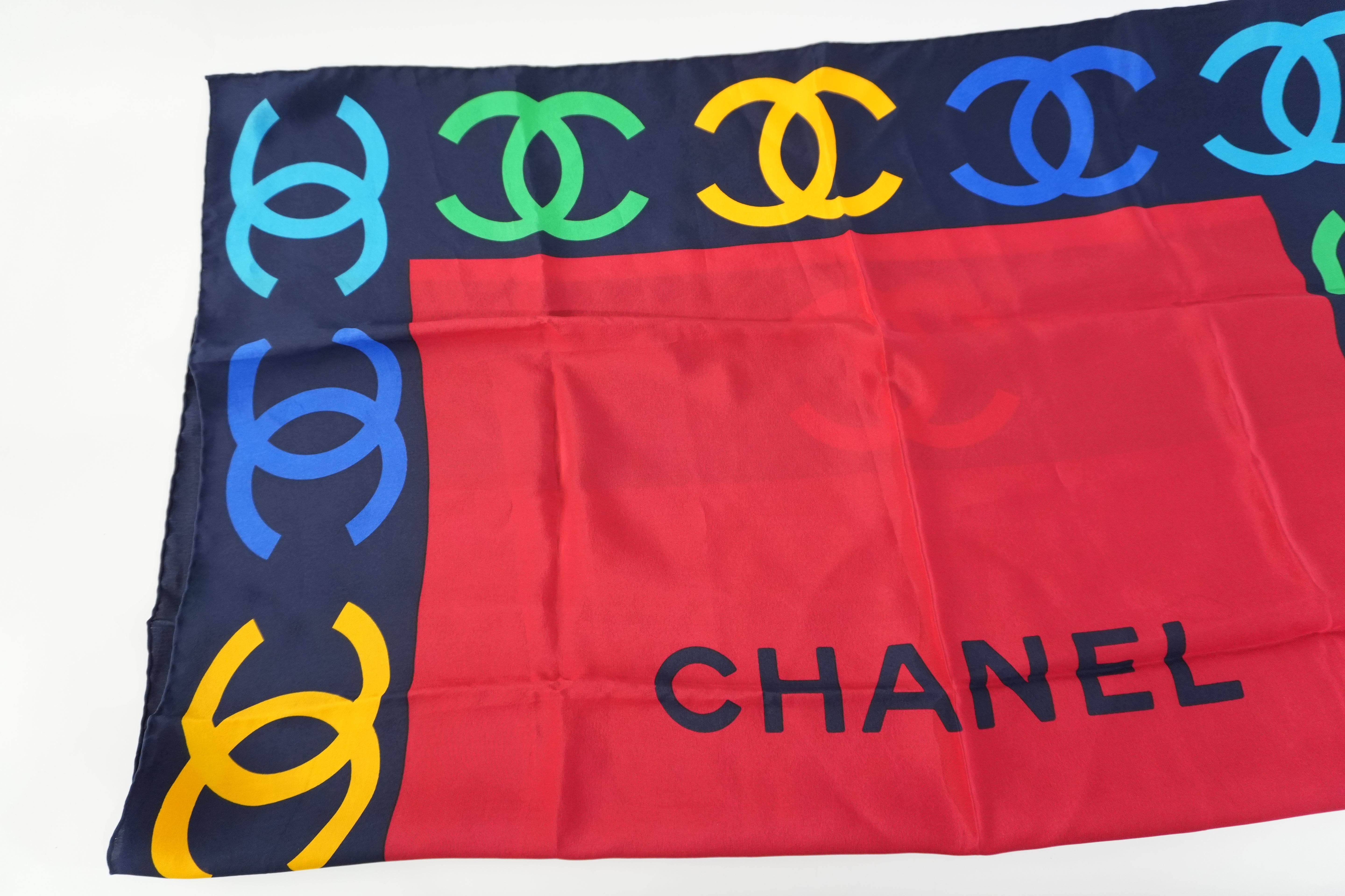 Pre-owned Chanel Scarf Multicolor