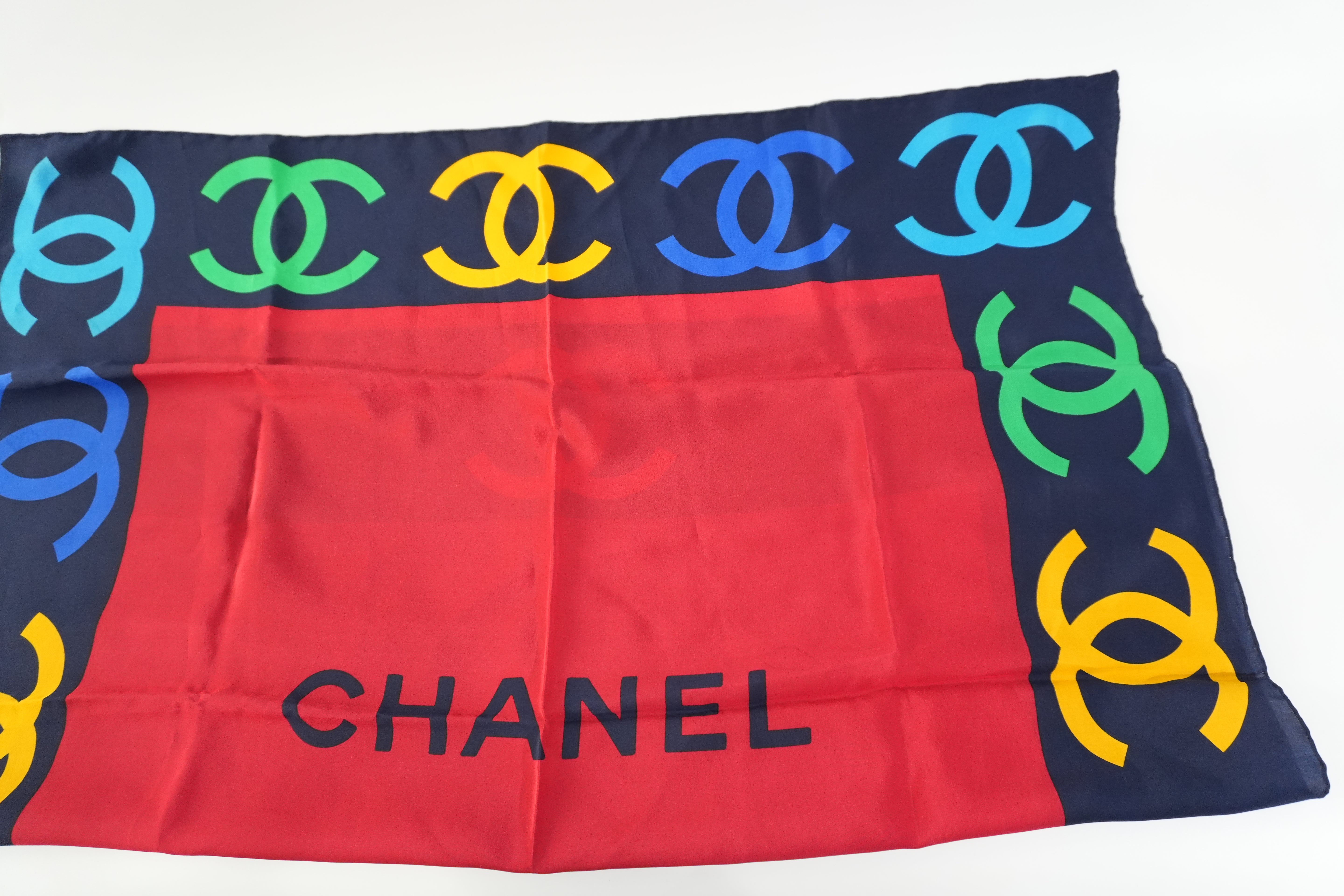 Pre-owned Chanel Scarf Multicolor