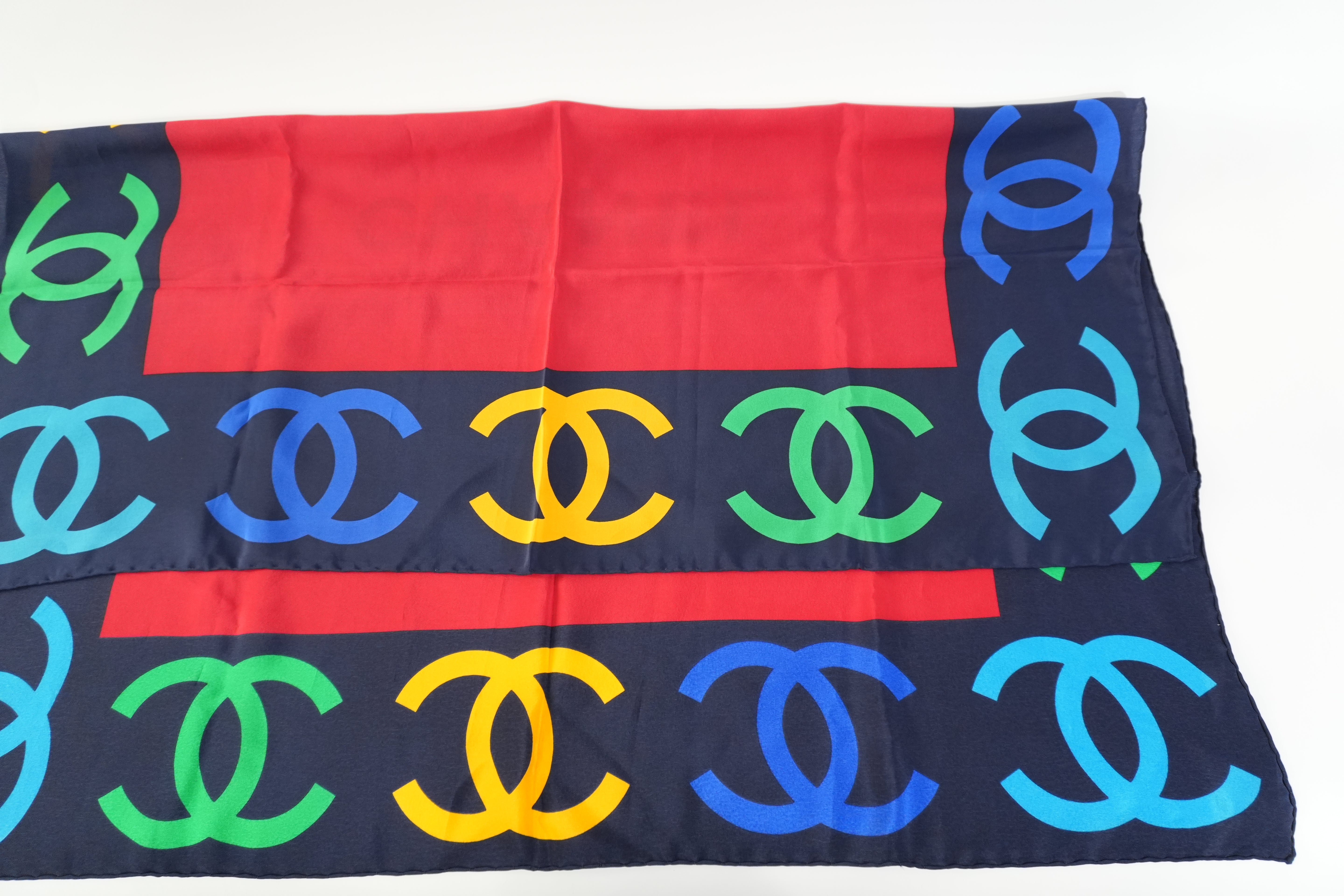 Pre-owned Chanel Scarf Multicolor