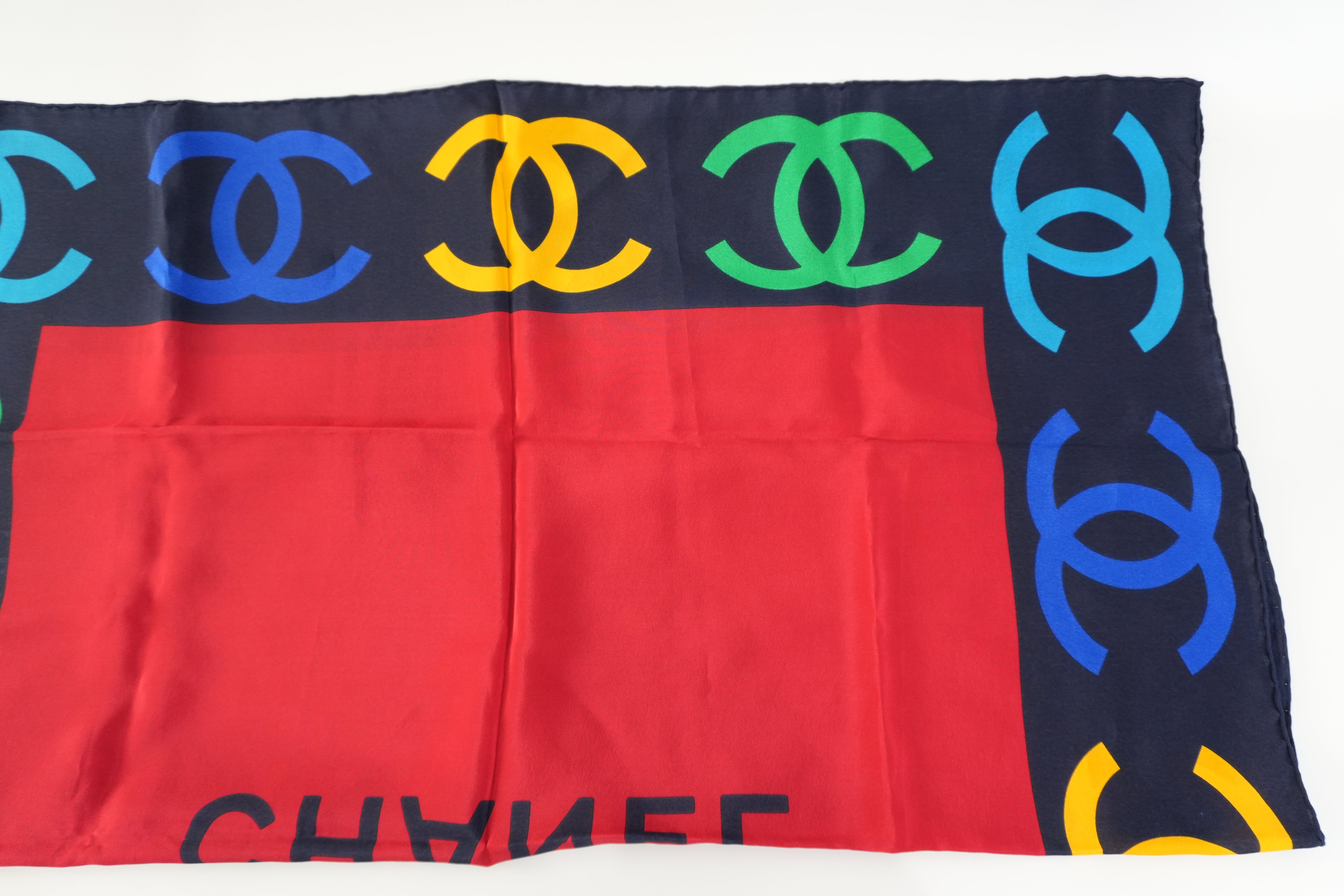 Pre-owned Chanel Scarf Multicolor