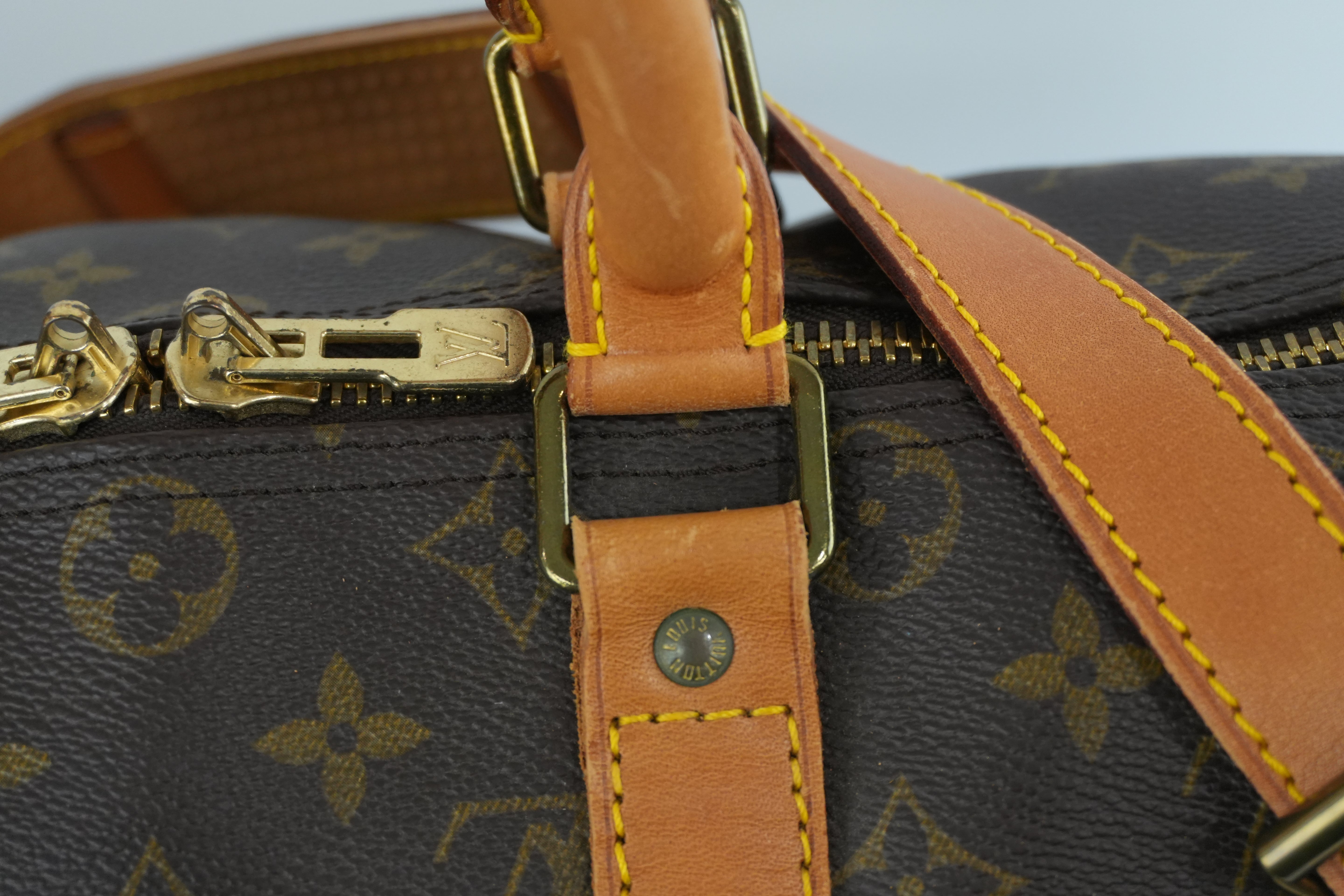 Louis Vuitton Monogram Keepall 45 Bandouliere Used