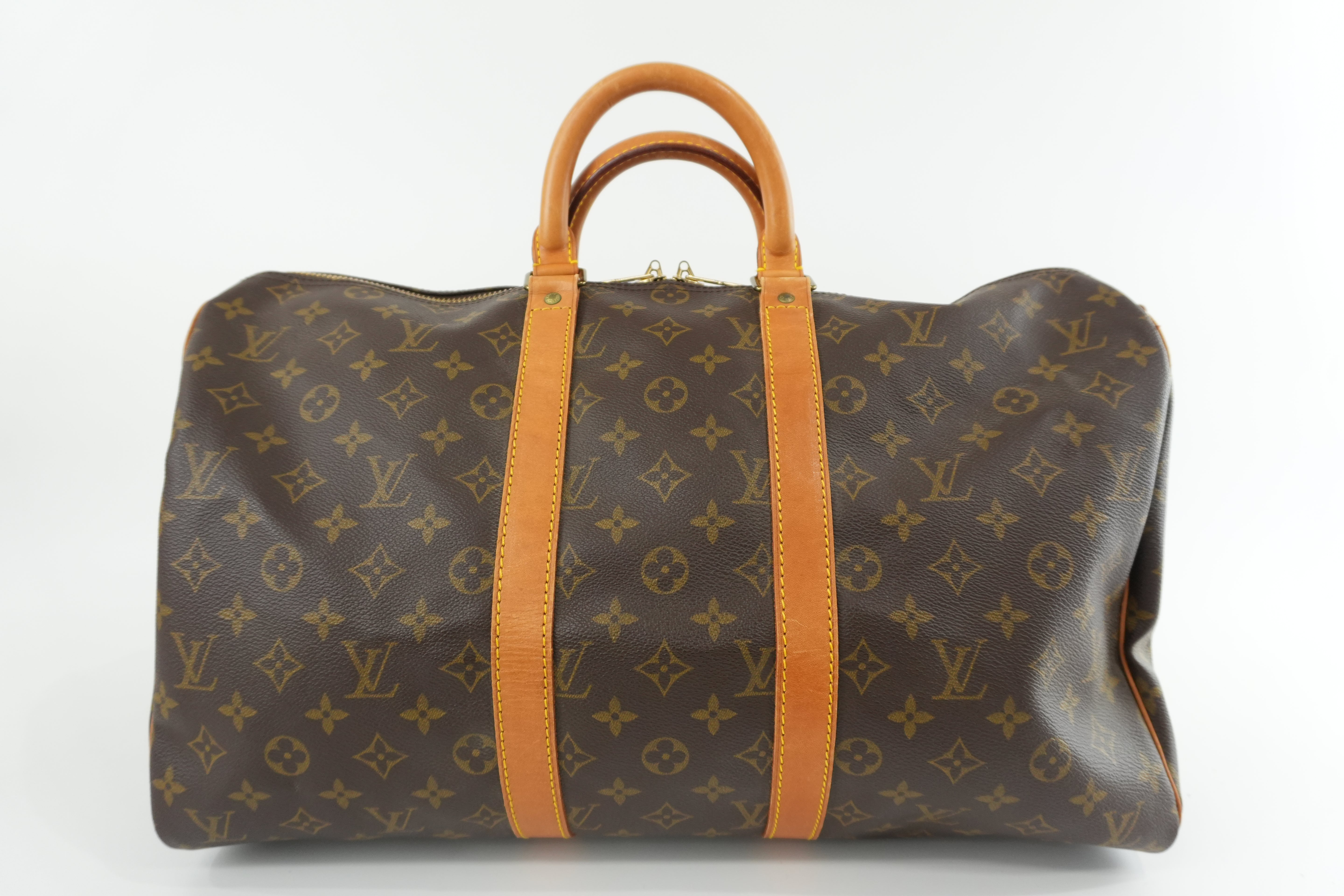 Louis Vuitton Monogram Keepall 45 Bandouliere Used