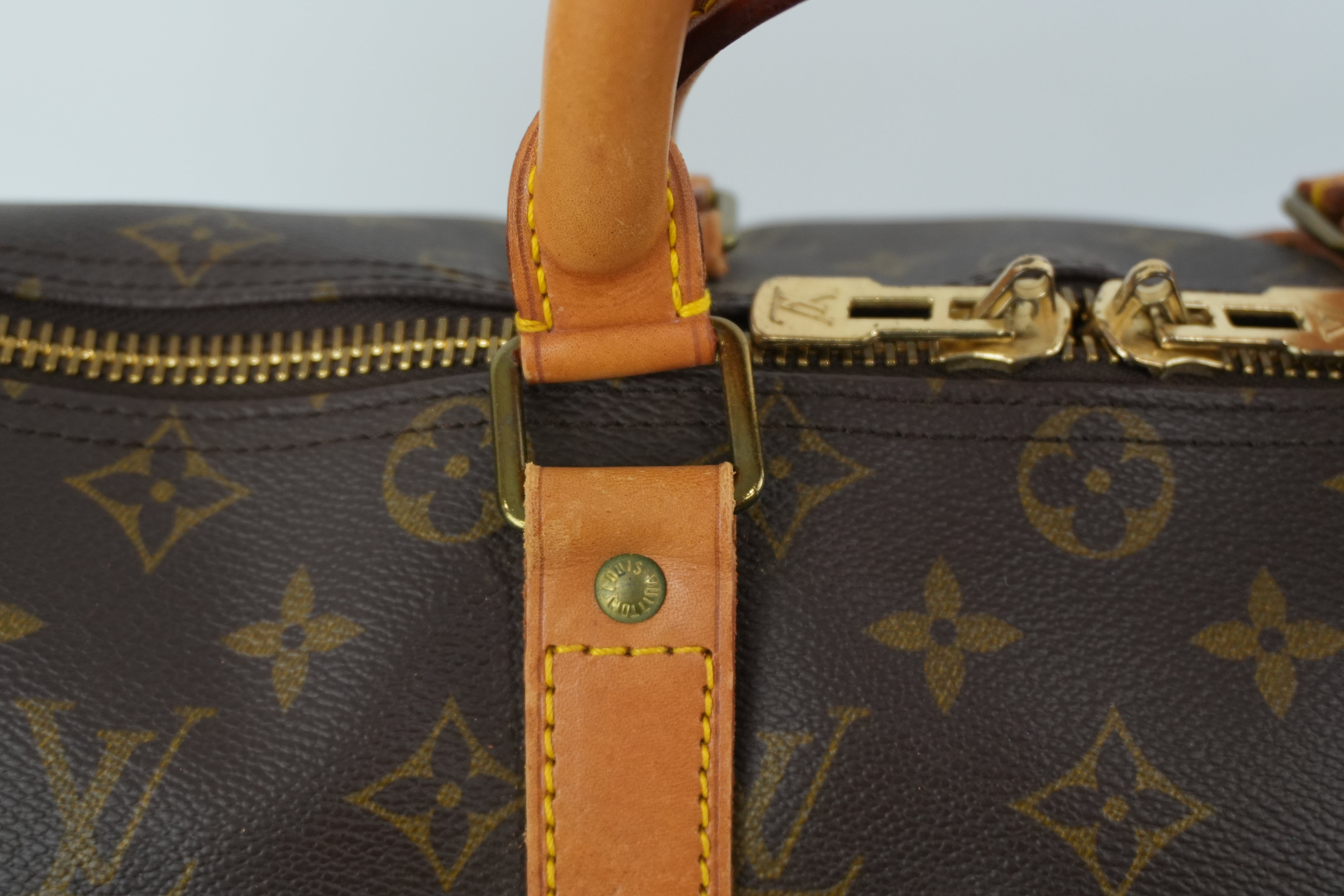 Louis Vuitton Monogram Keepall 45 Bandouliere Used