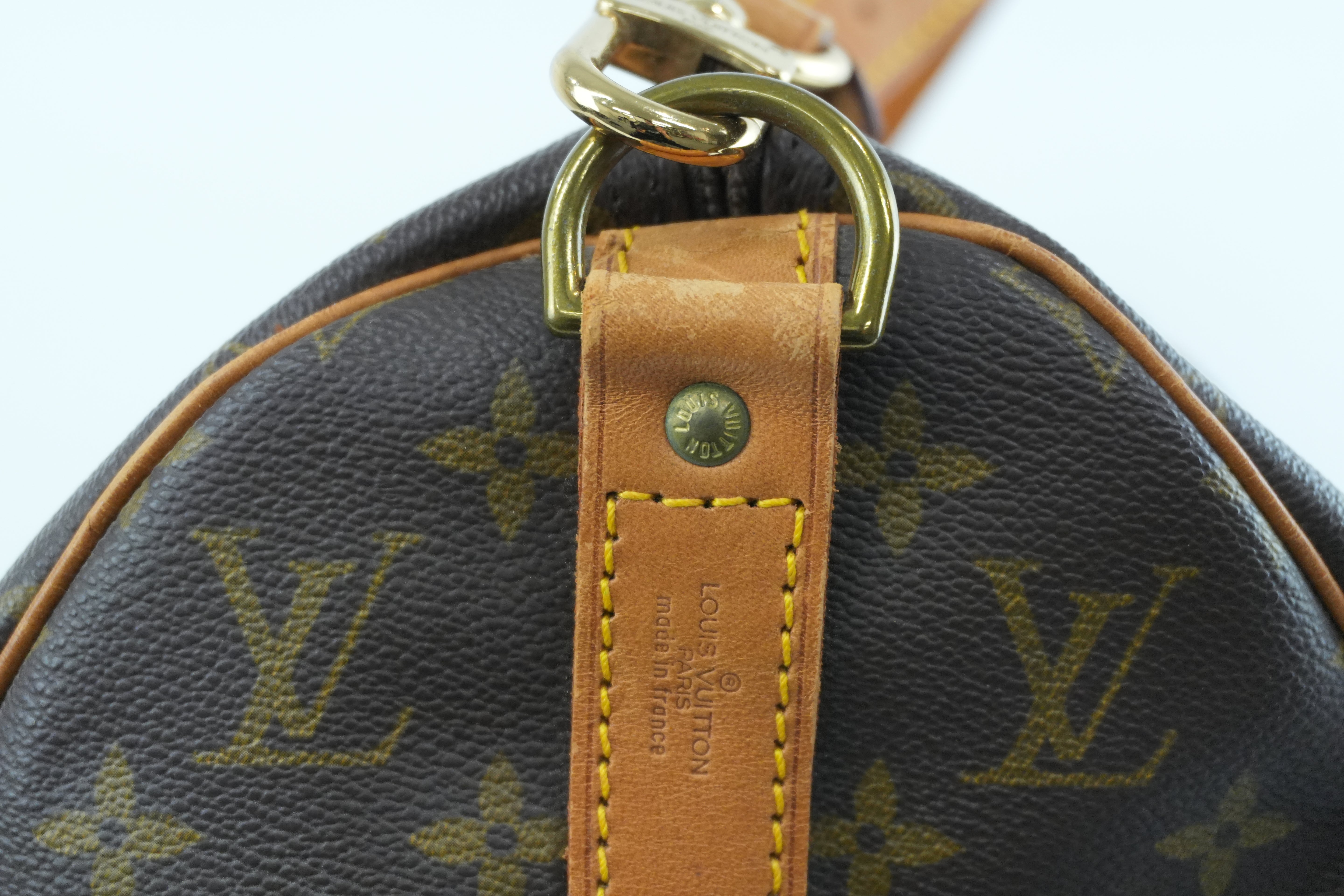 Louis Vuitton Monogram Keepall 45 Bandouliere Used