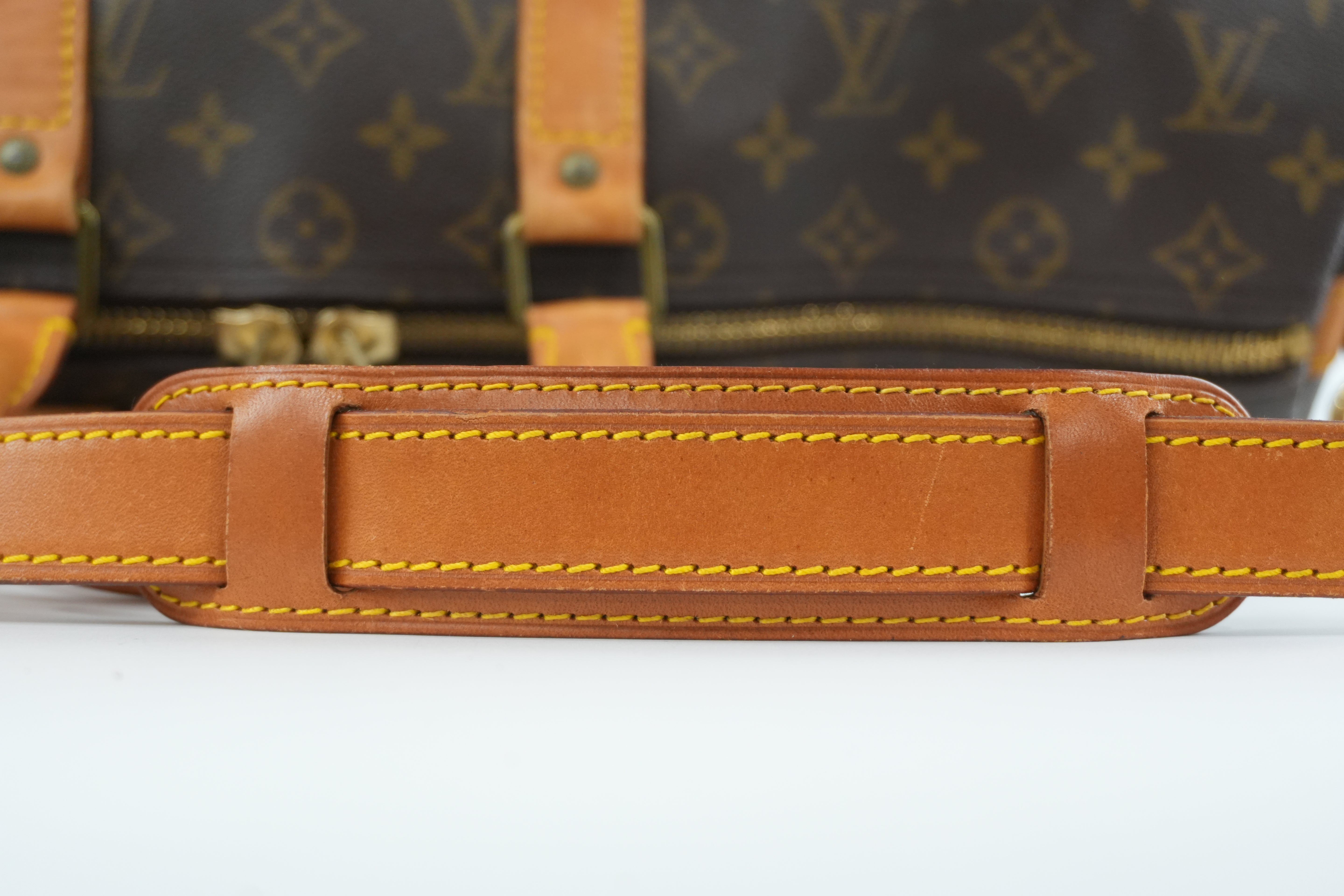 Louis Vuitton Monogram Keepall 45 Bandouliere Used