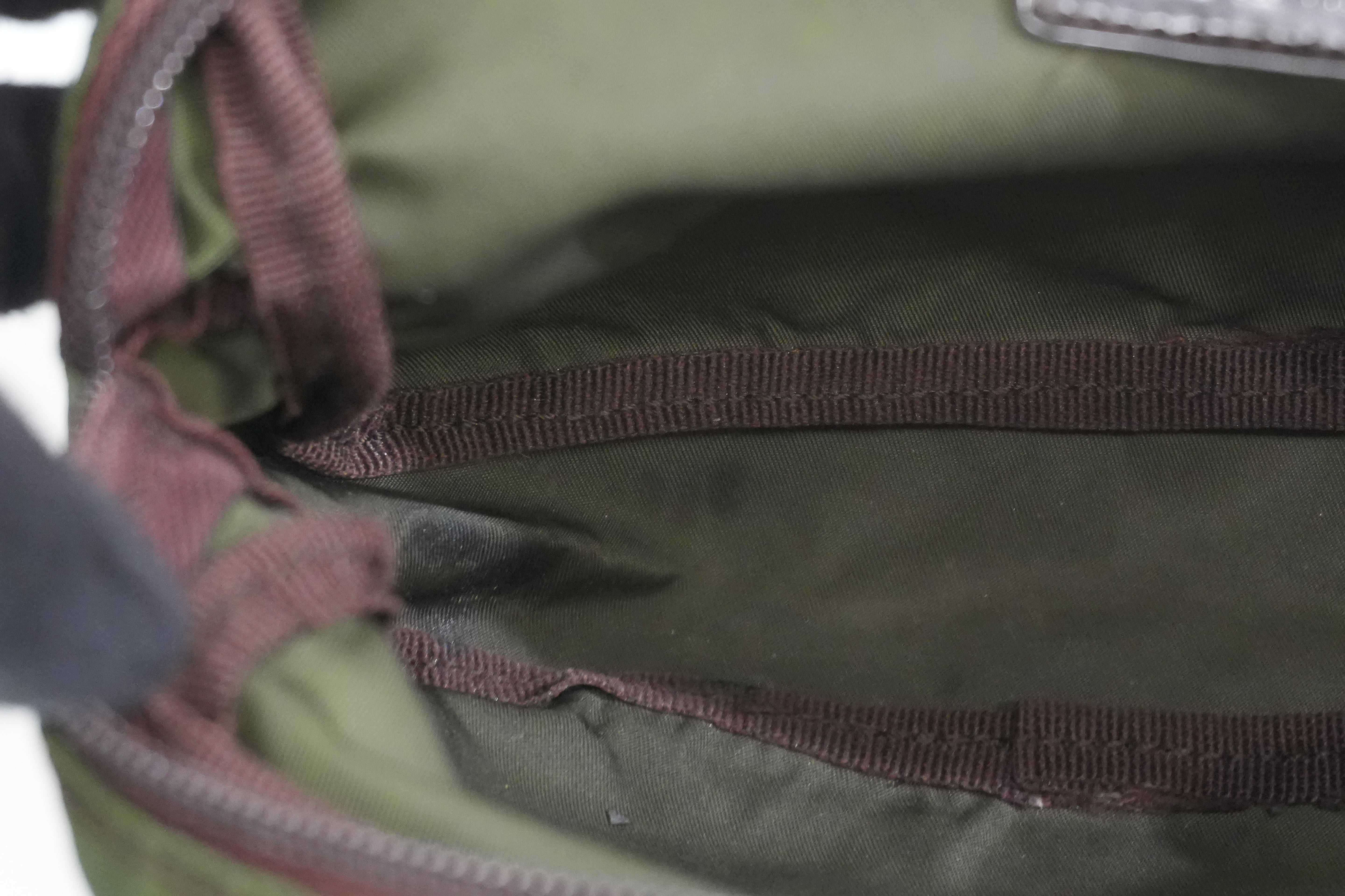 Pre-owned Prada Pouch Green