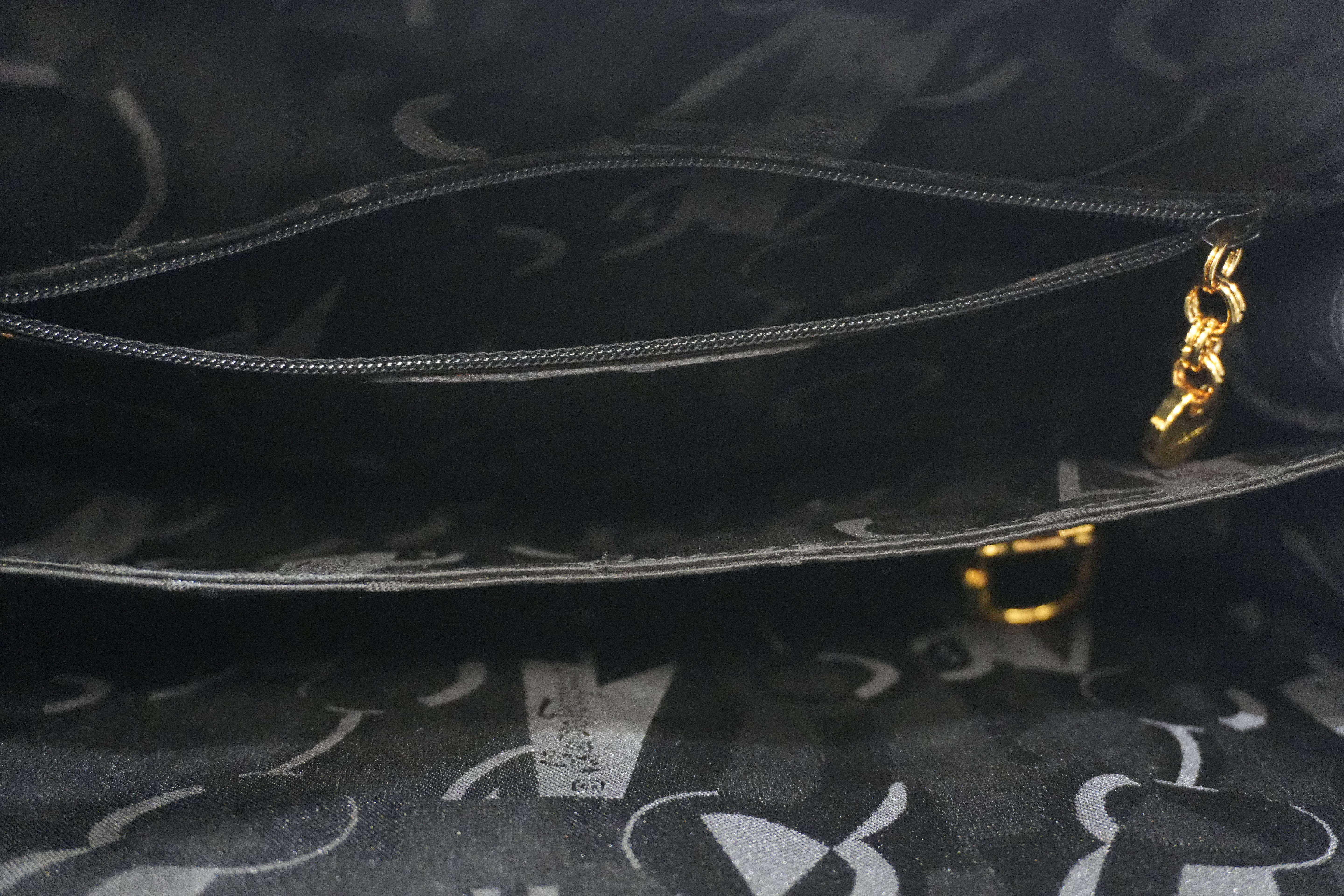 Pre-owned Ferragamo Leather Handbag Black