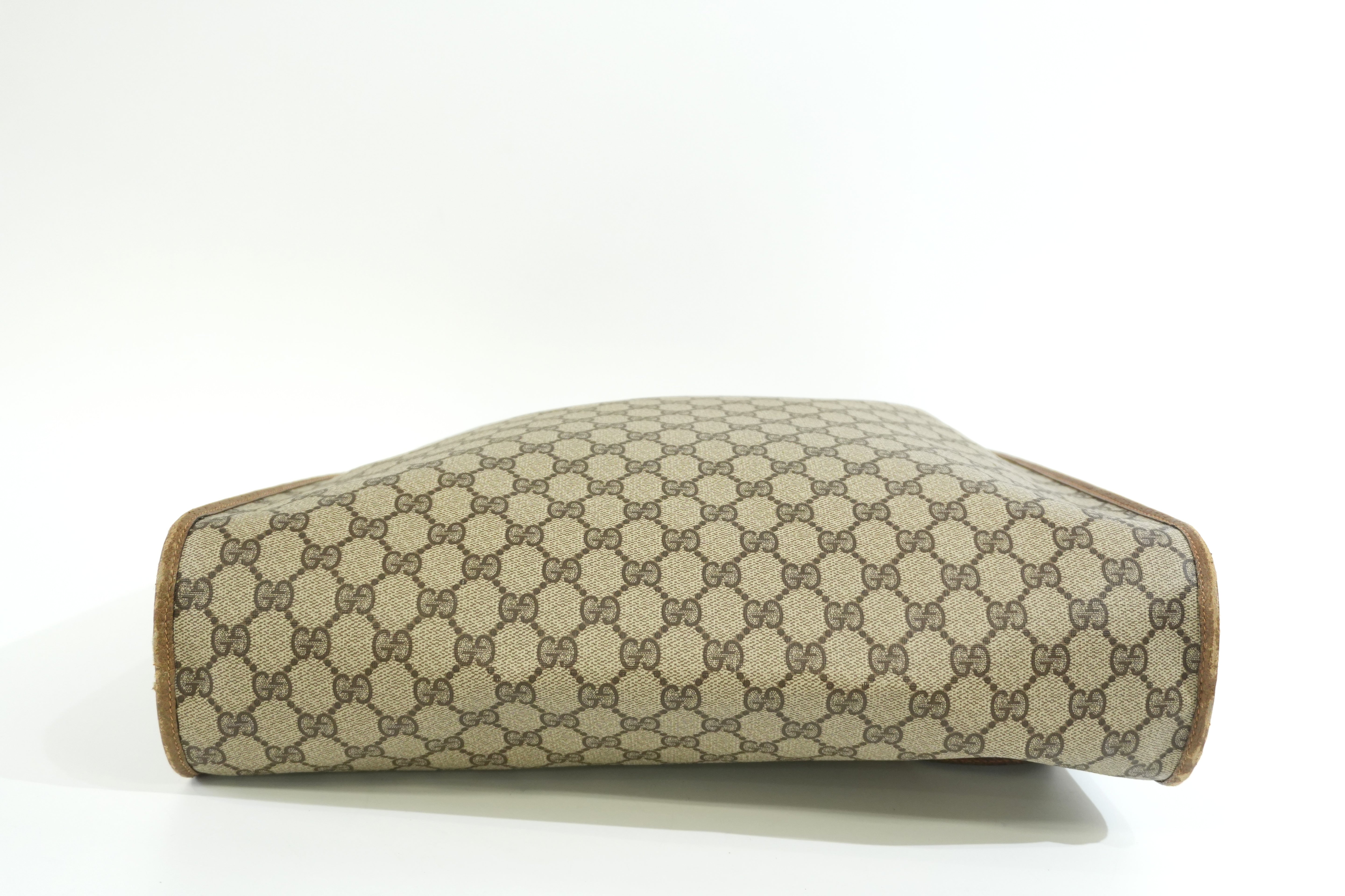 Pre-owned Gucci Guccisima Tote Bag Brown