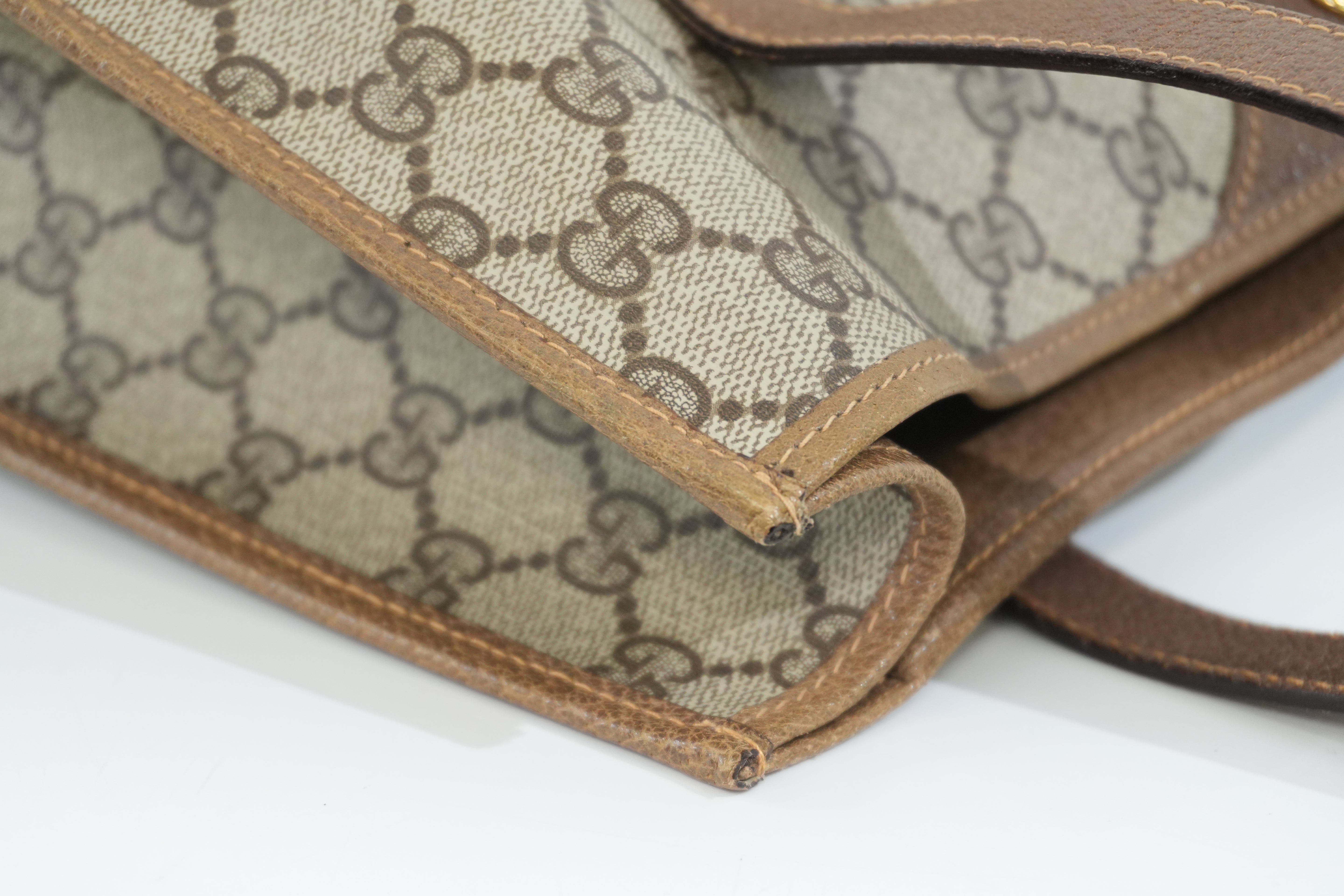 Pre-owned Gucci Guccisima Tote Bag Brown