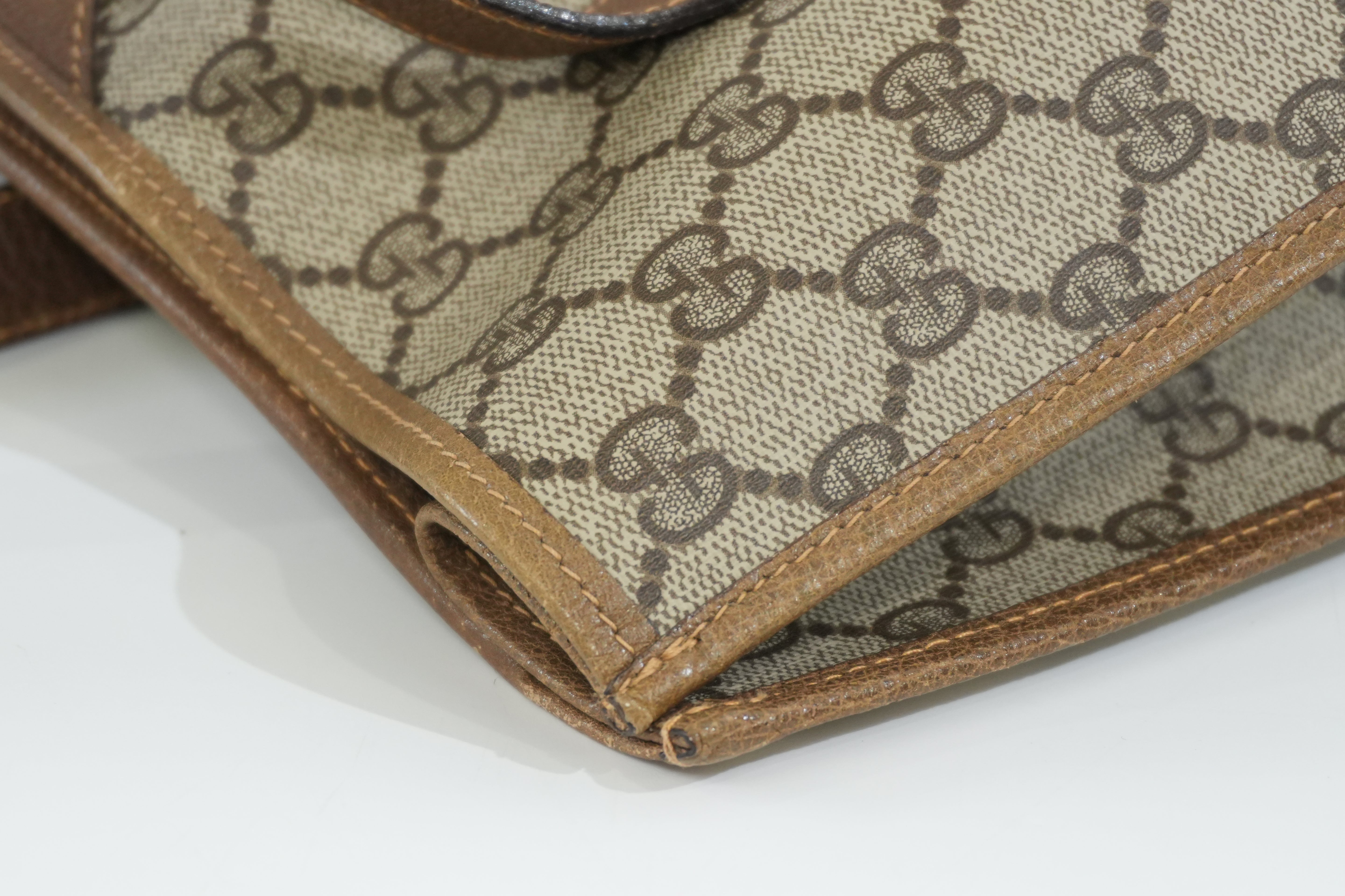 Pre-owned Gucci Guccisima Tote Bag Brown