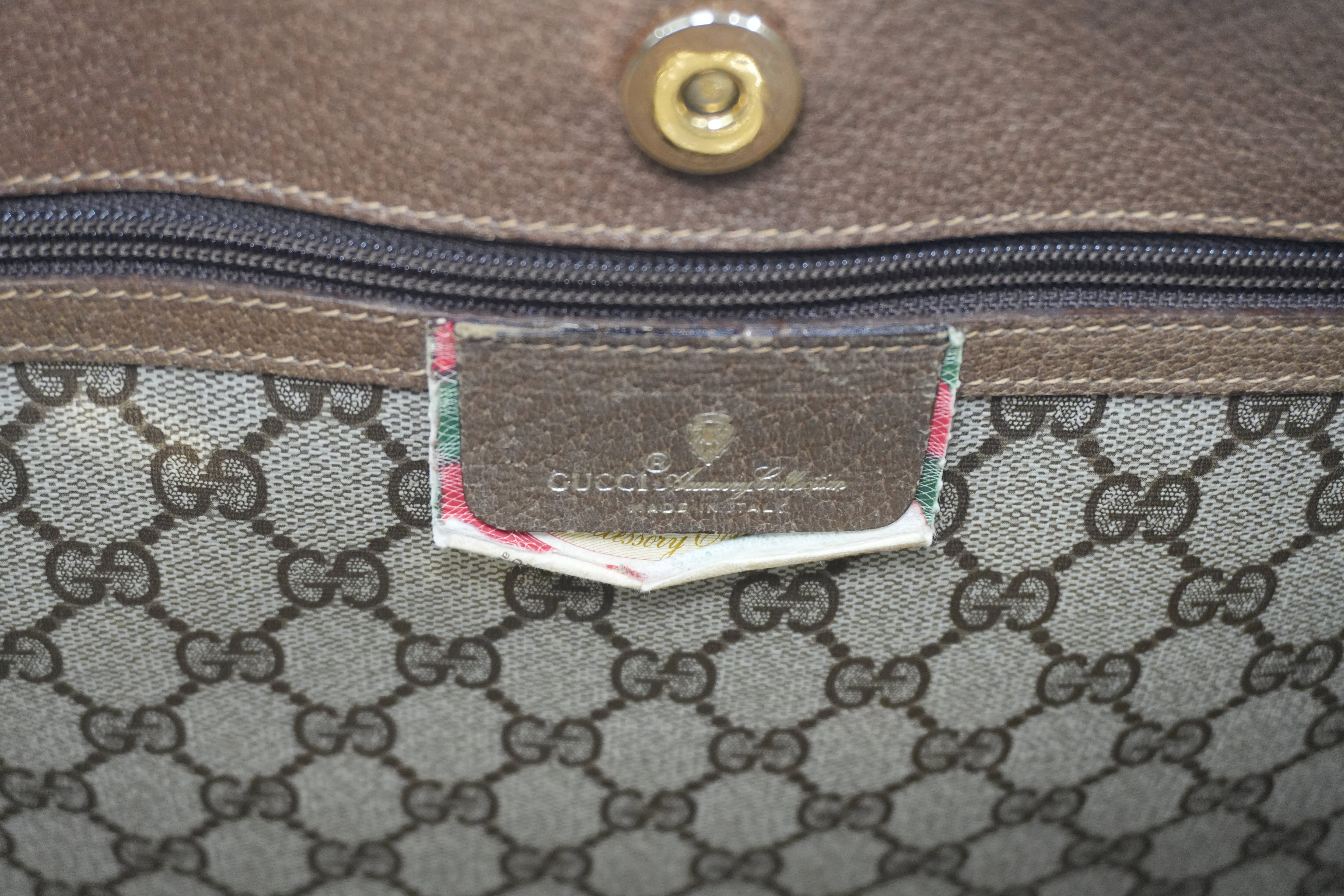 Pre-owned Gucci Guccisima Tote Bag Brown