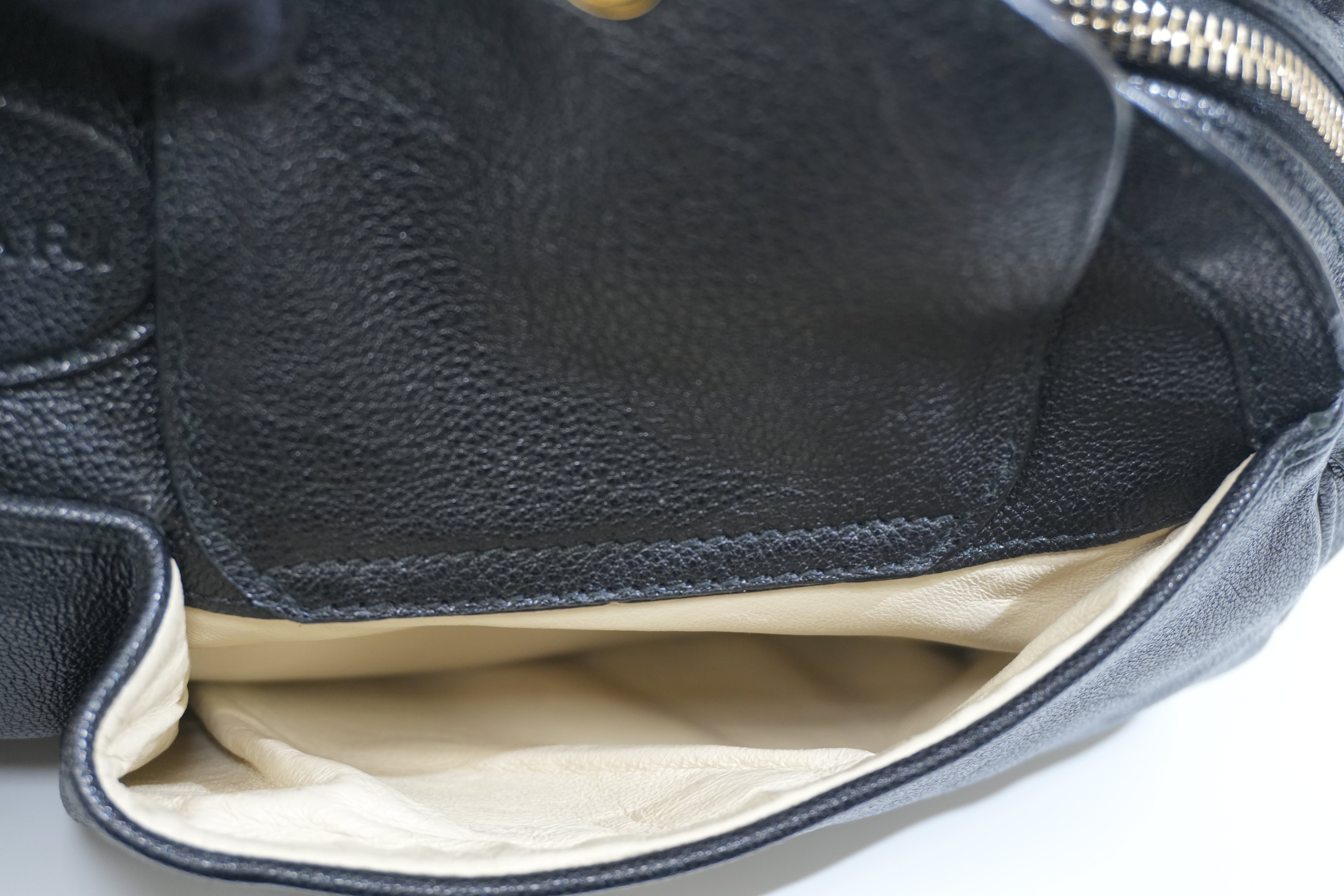 Pre-owned Bvlgari Leather Tote Bag Black