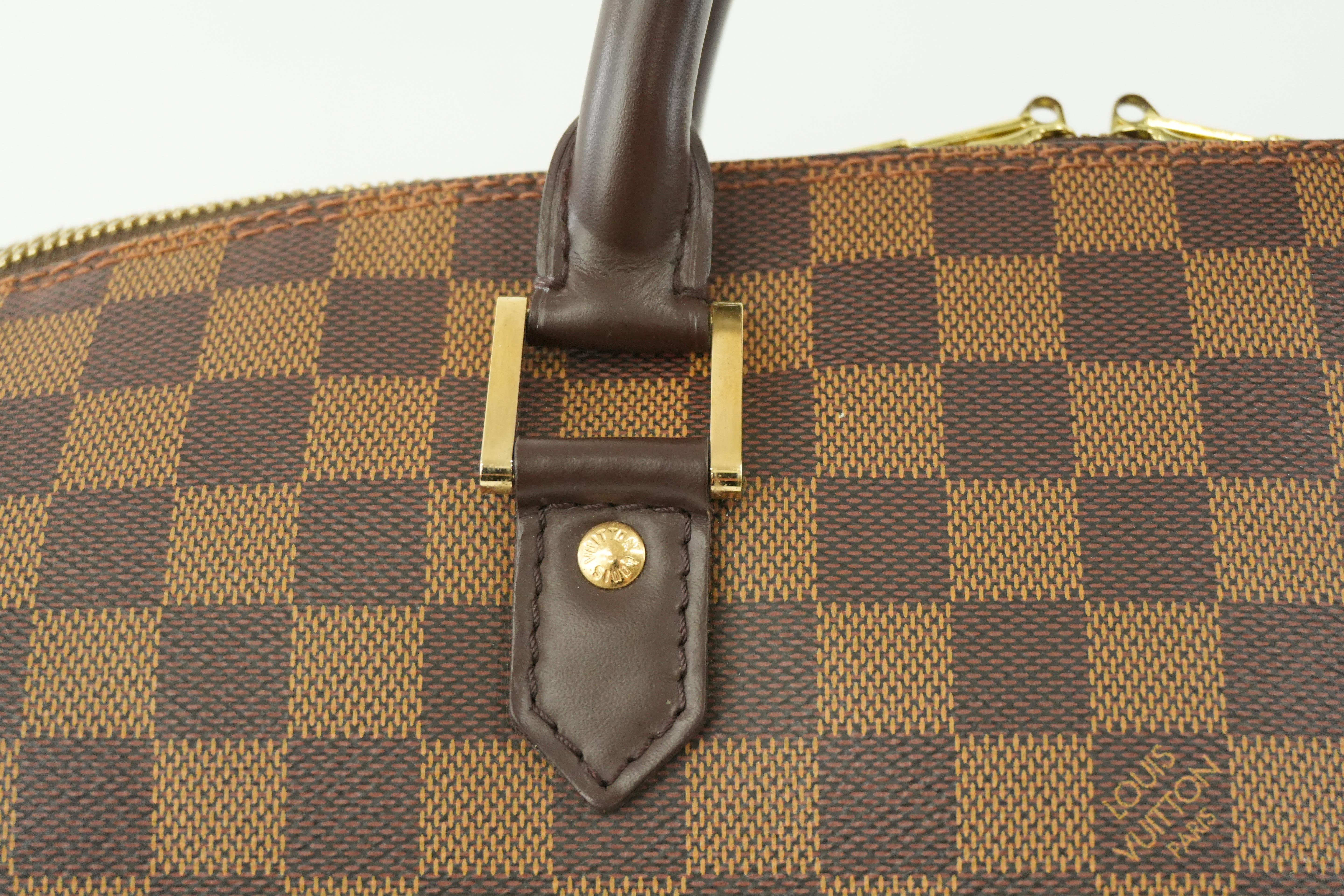 Louis Vuitton Damier Ebene Ribera GM Travel Bag Used