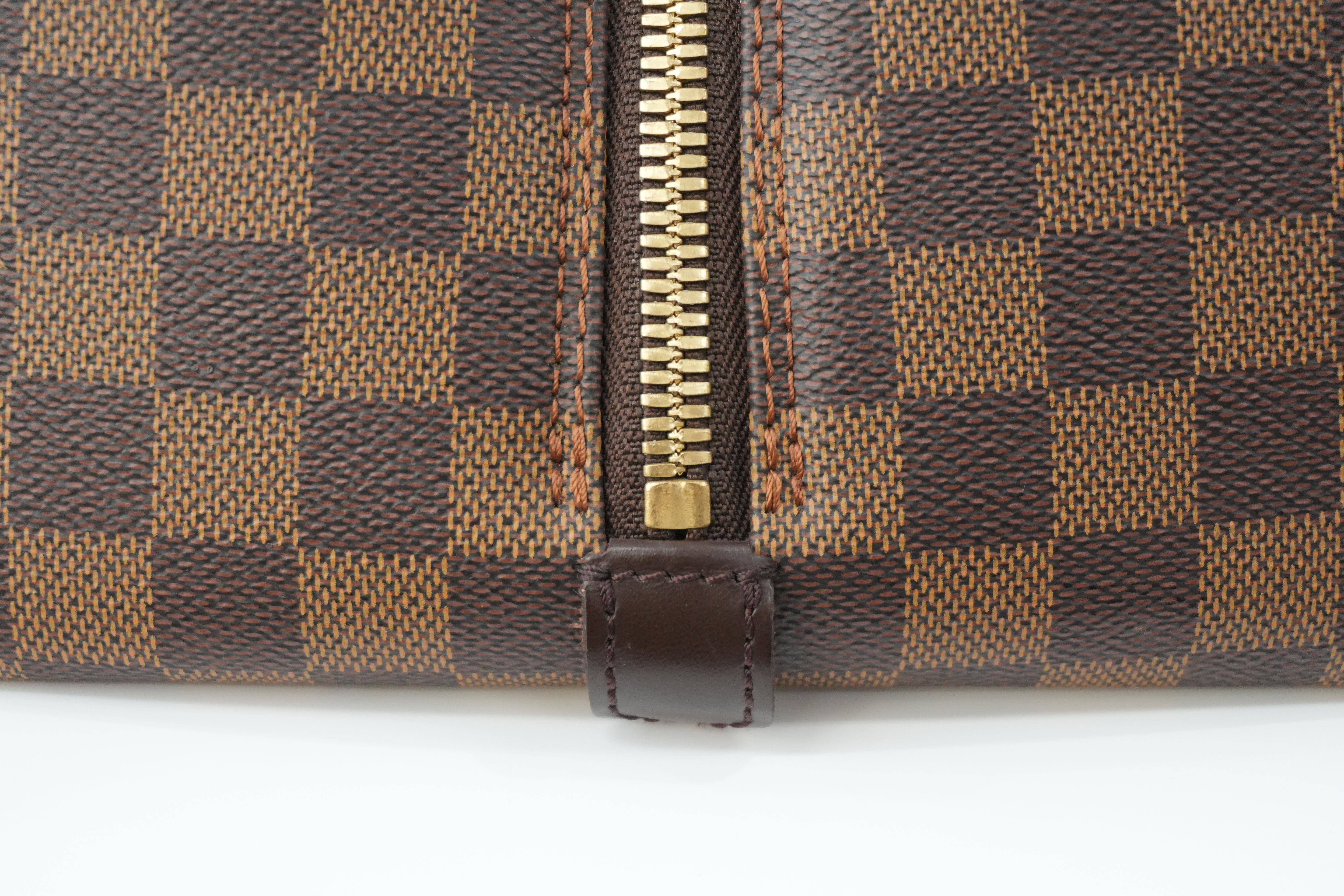 Louis Vuitton Damier Ebene Ribera GM Travel Bag Used