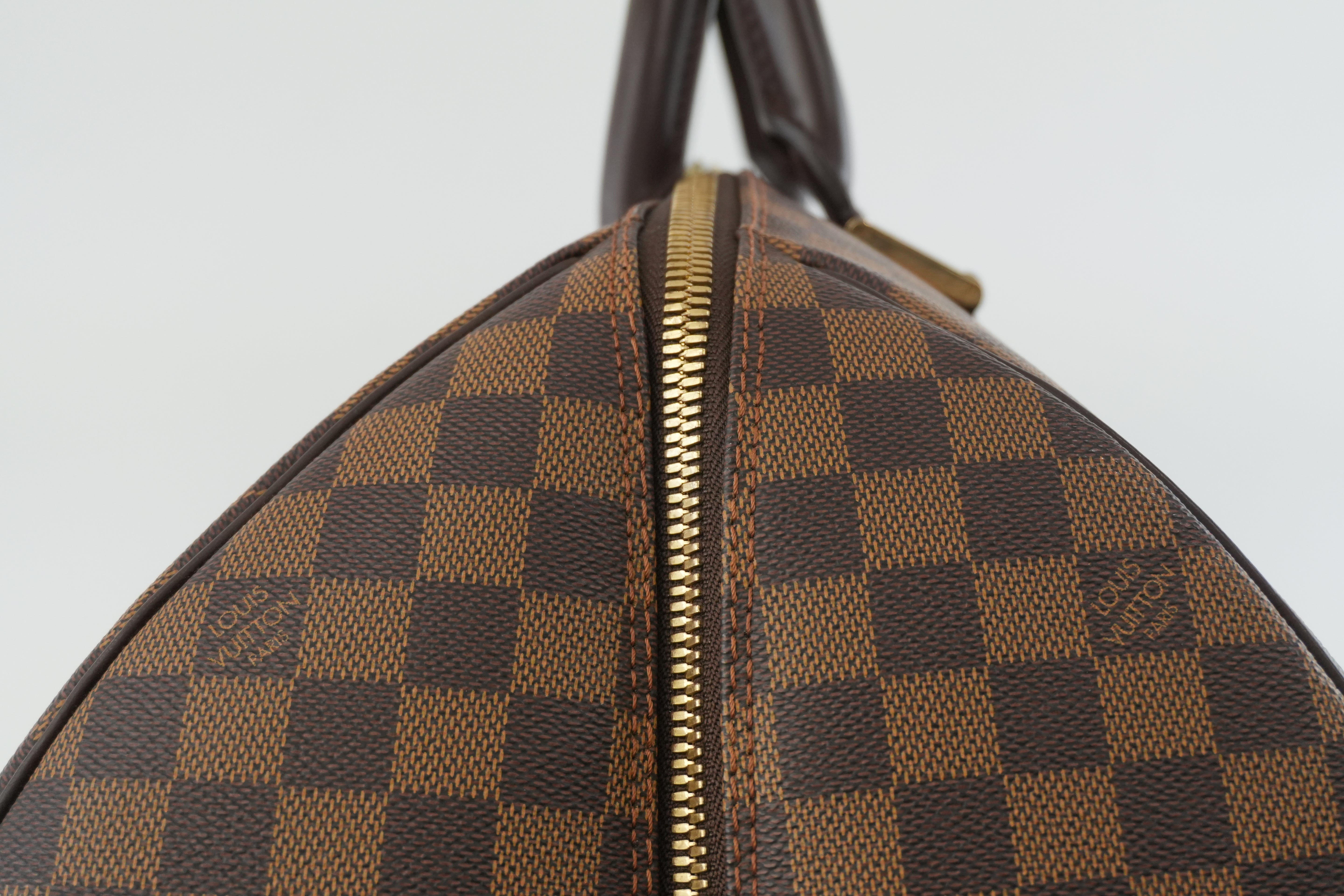 Louis Vuitton Damier Ebene Ribera GM Travel Bag Used