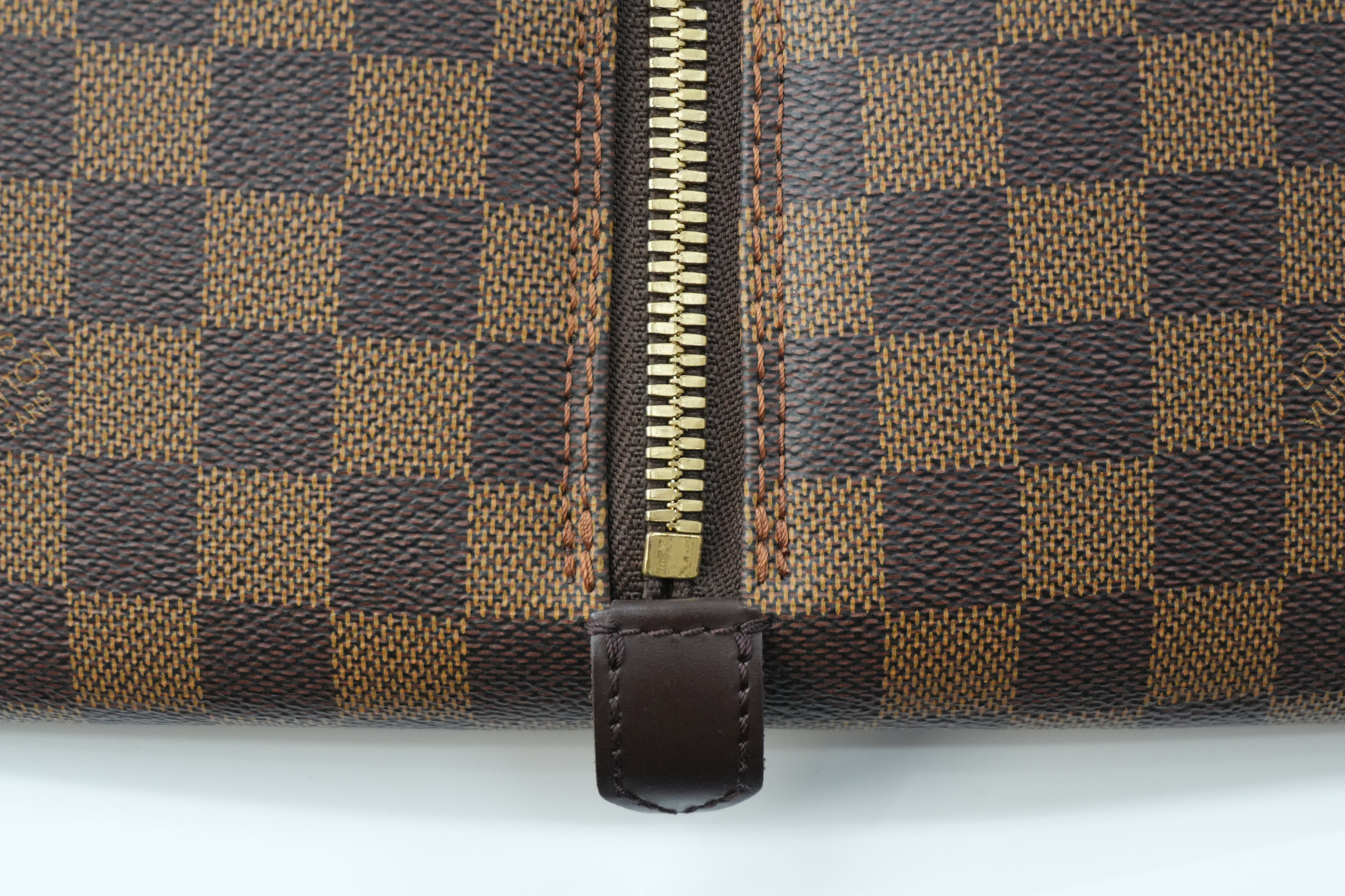 Louis Vuitton Damier Ebene Ribera GM Travel Bag Used