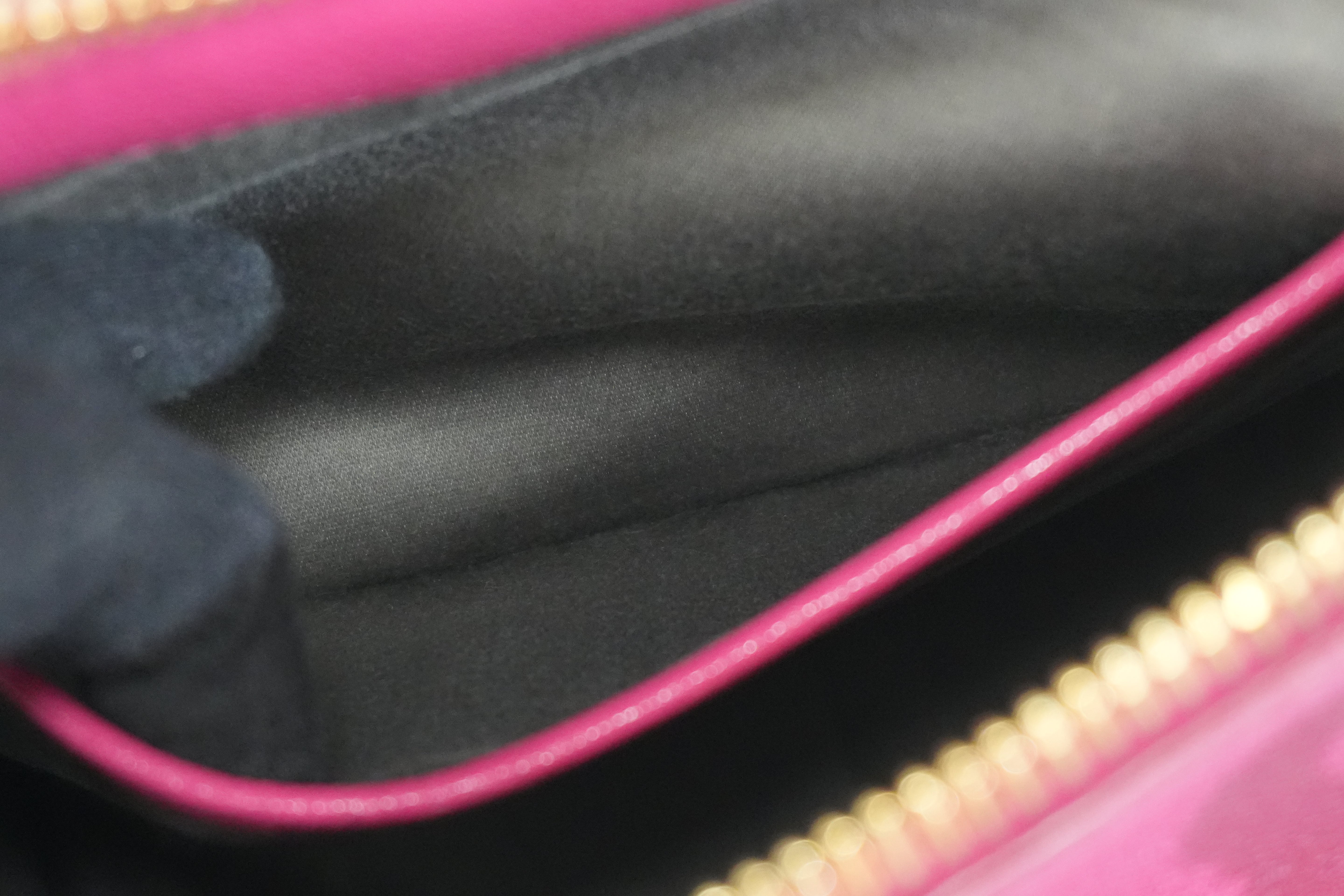 Pre-owned Miu Miu Two Way Madras Shoulder Bag Pink