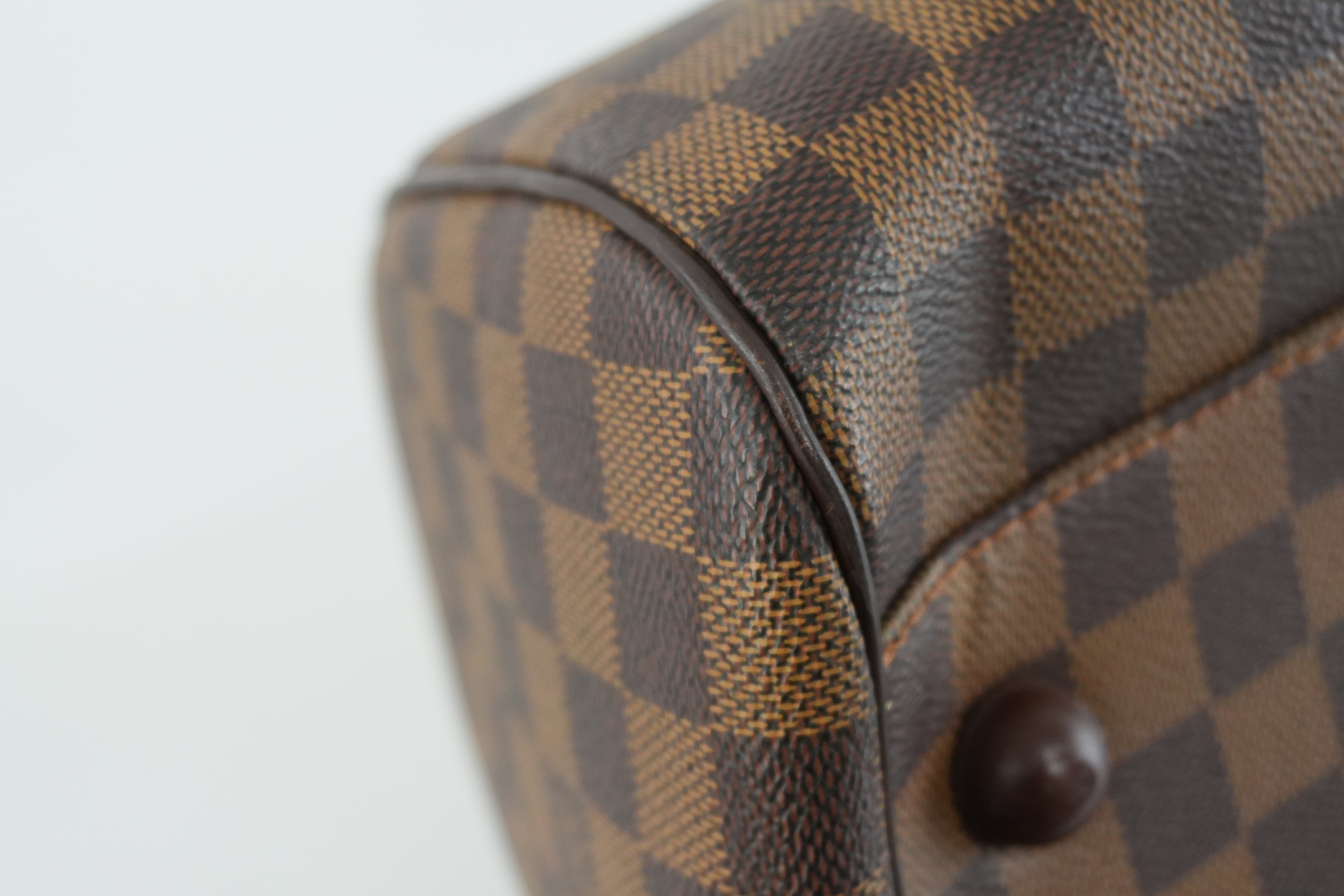Louis Vuitton Damier Ebene Ribera GM Travel Bag Used