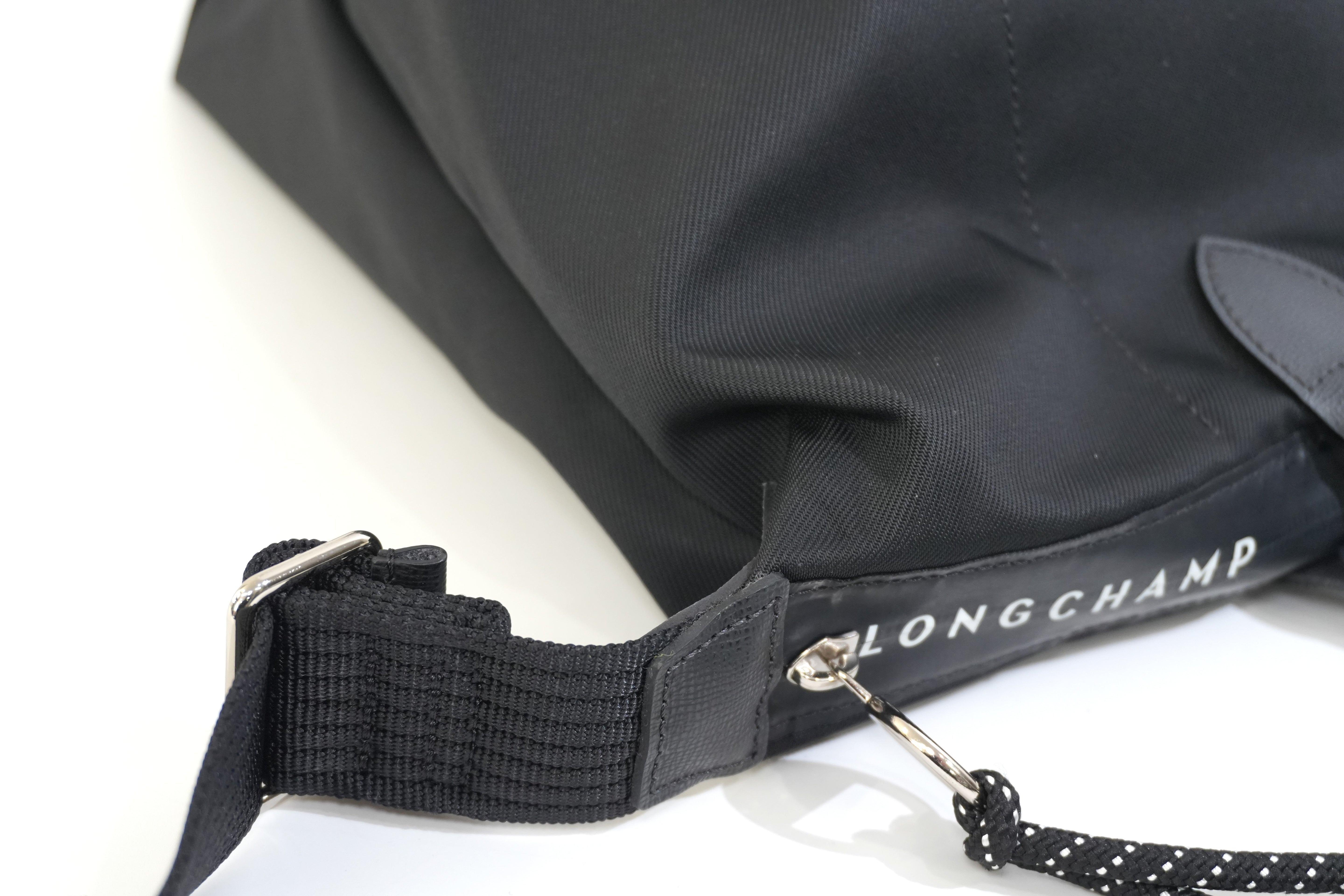 Pre-owned Longchamp Two Way Shoulder Bag Black