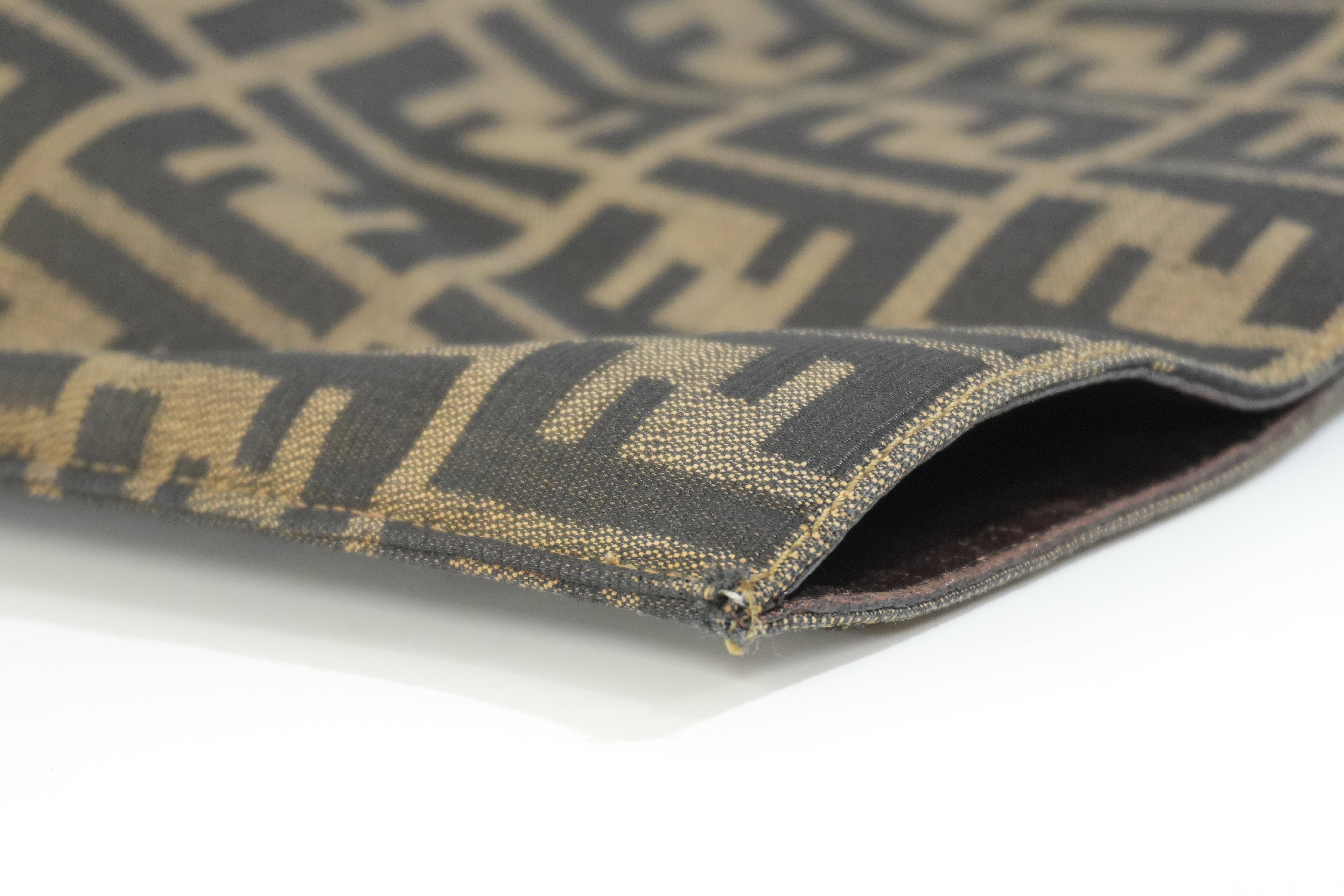 Pre-owned Fendi Zucca Tote Bag Brown