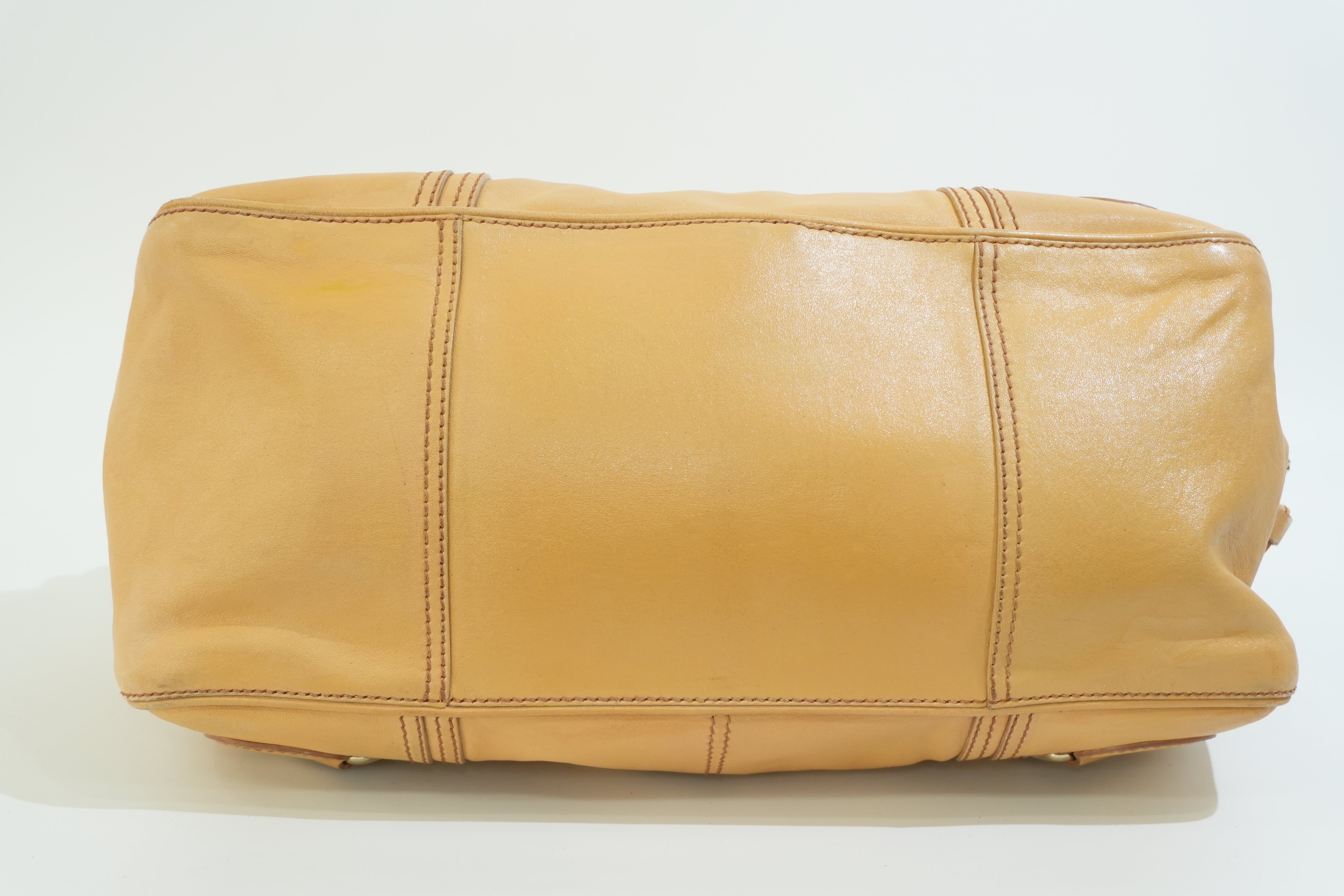 Pre-owned Celine Leather Boogie Tote Bag Brown