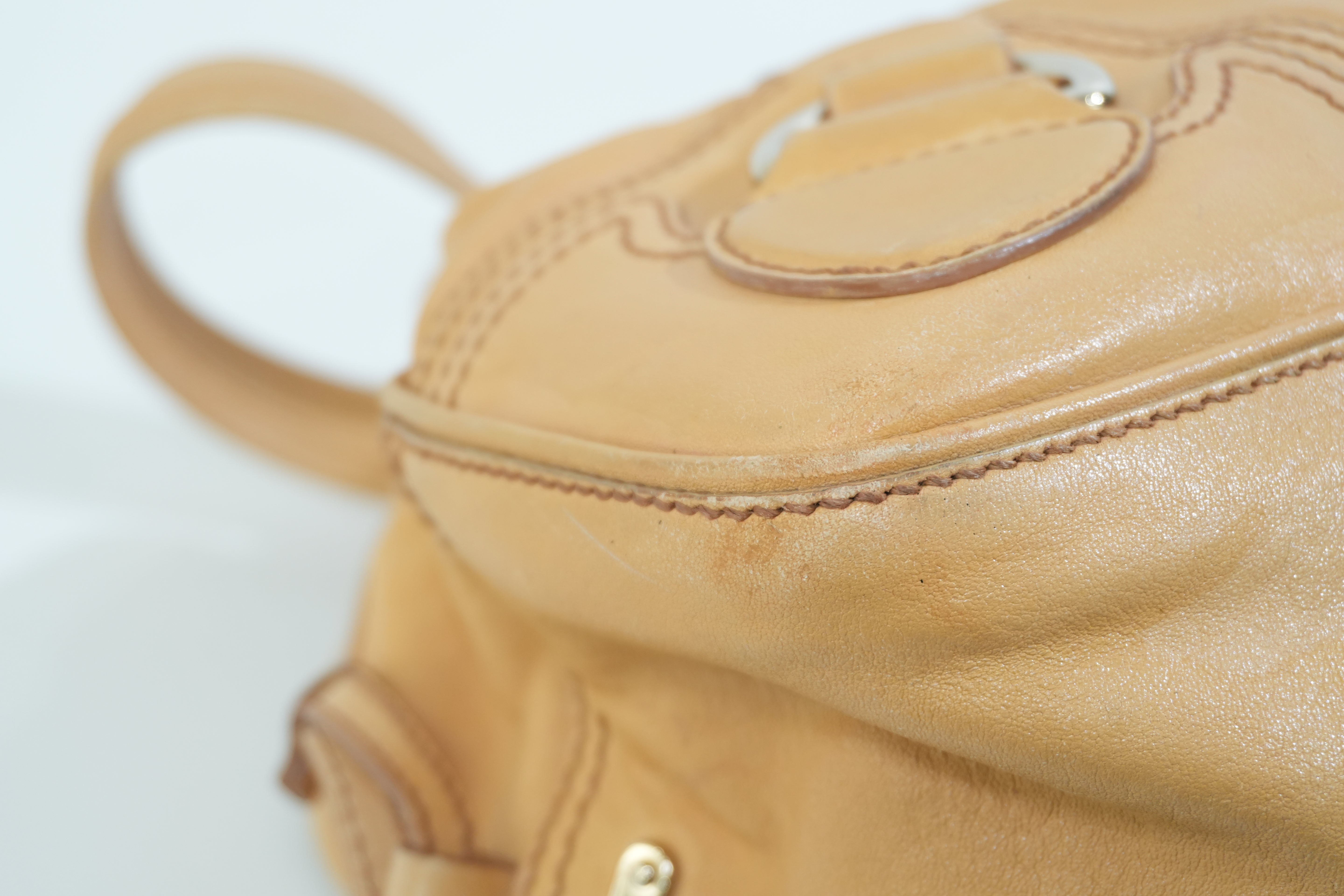 Pre-owned Celine Leather Boogie Tote Bag Brown