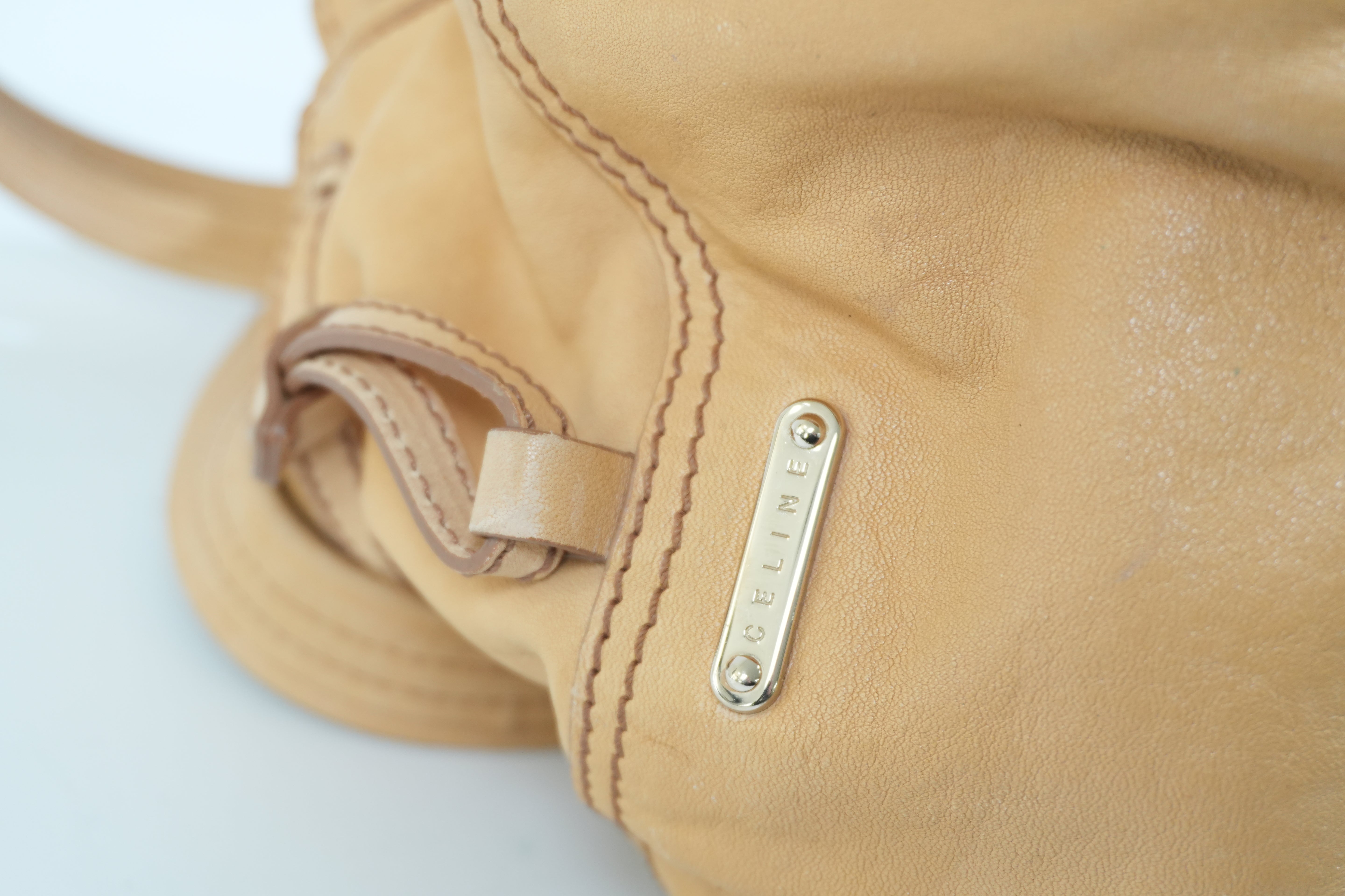 Pre-owned Celine Leather Boogie Tote Bag Brown