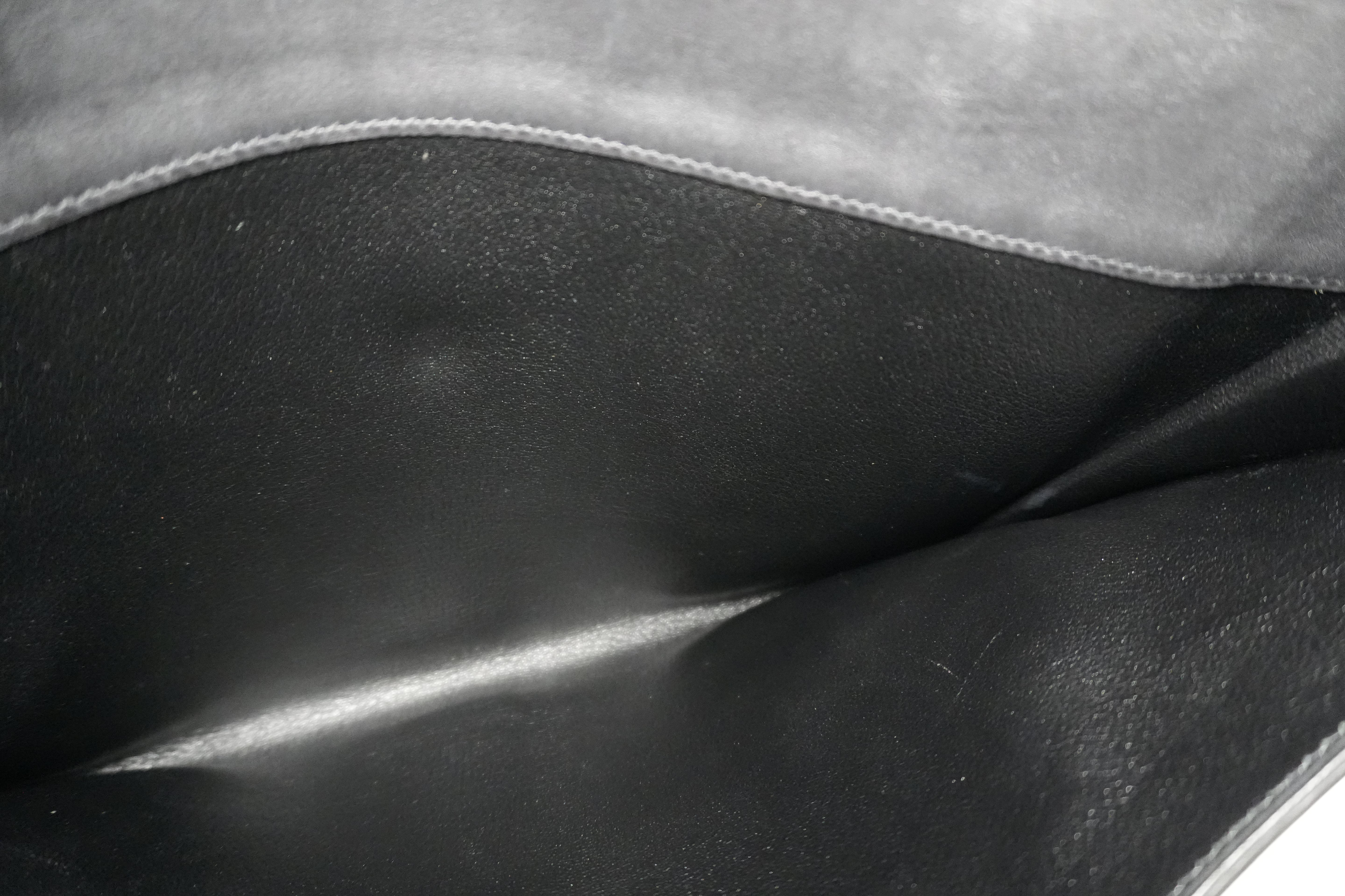 Pre-owned Hermes Leather Clutch Bag Black