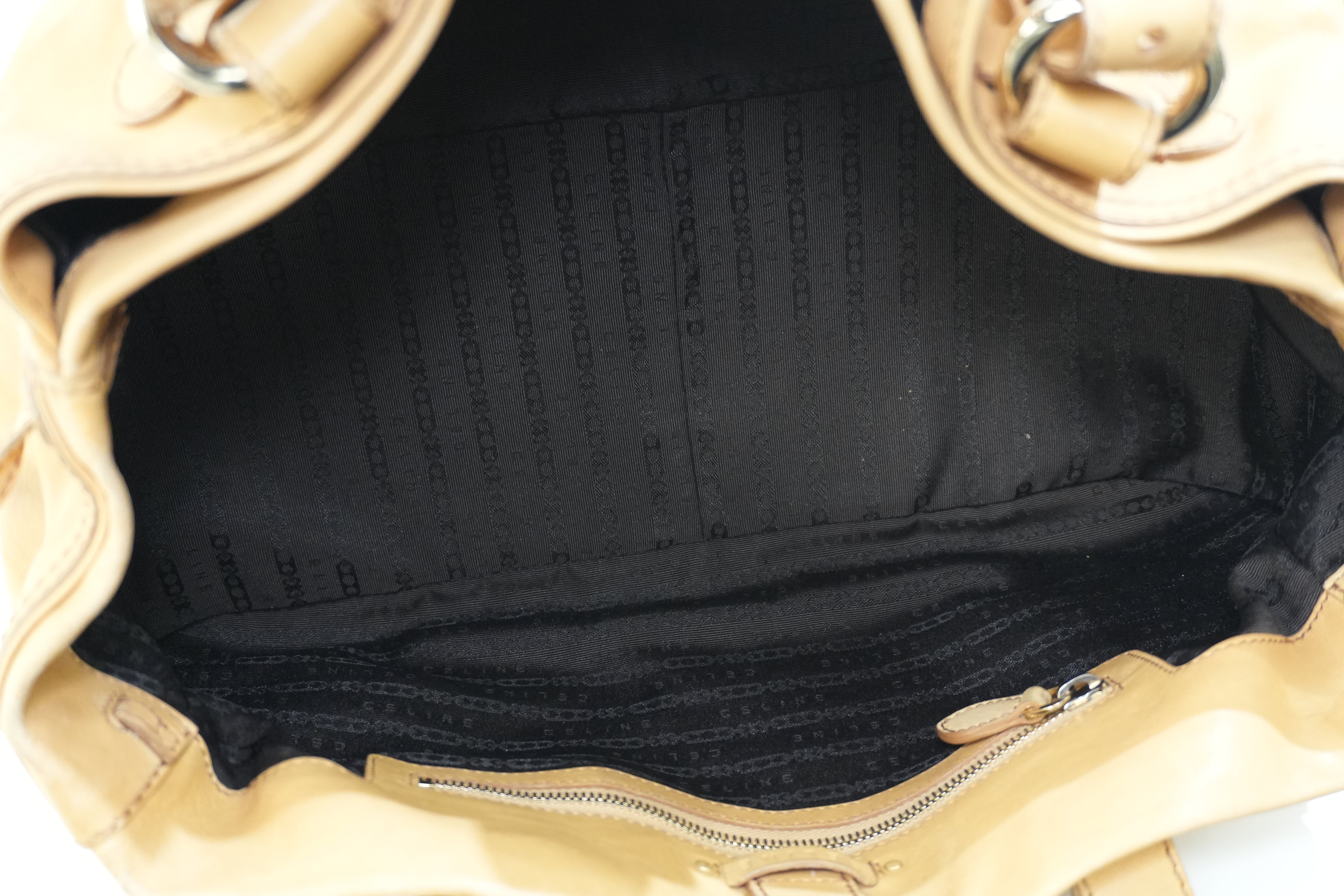 Pre-owned Celine Leather Boogie Tote Bag Brown