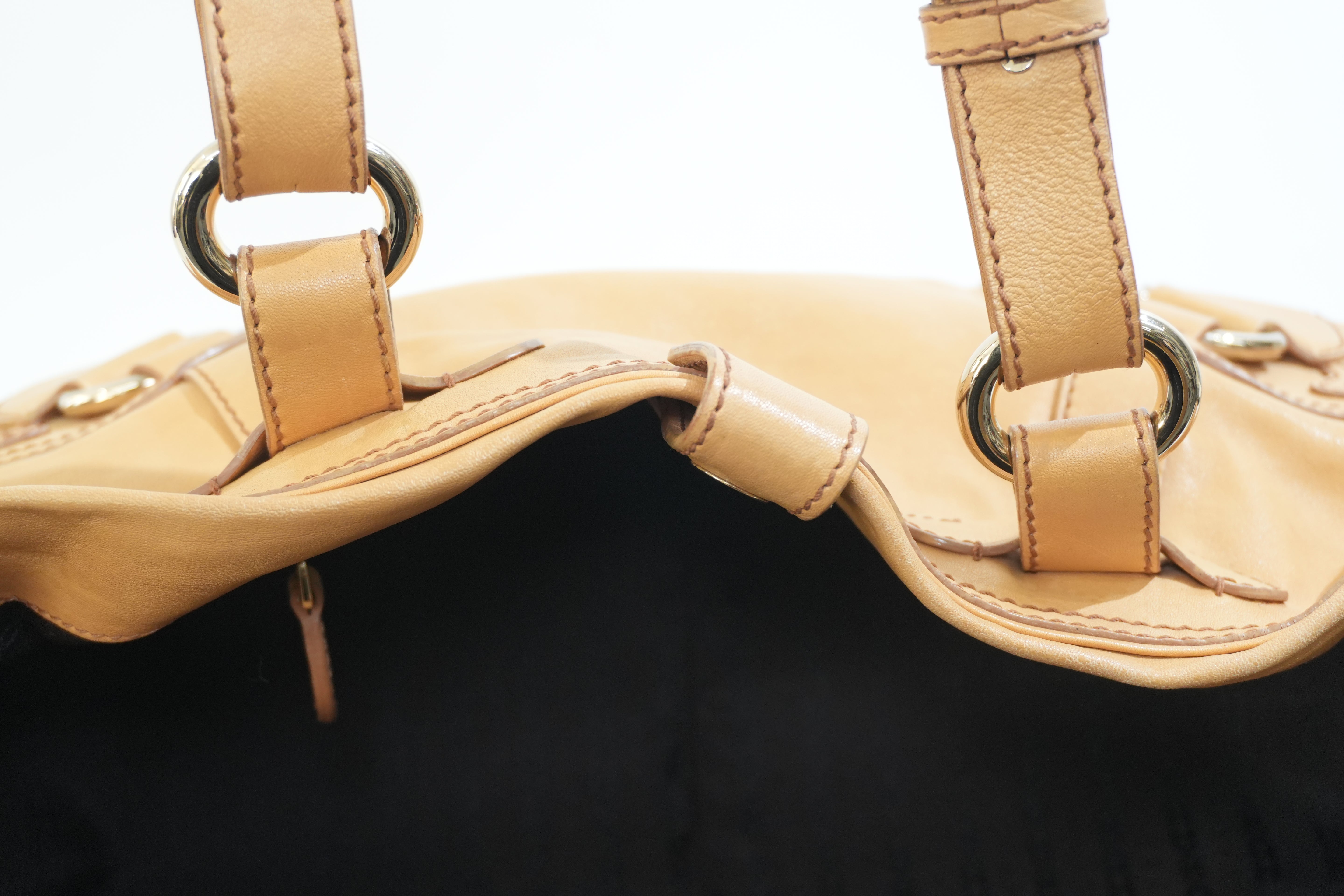 Pre-owned Celine Leather Boogie Tote Bag Brown