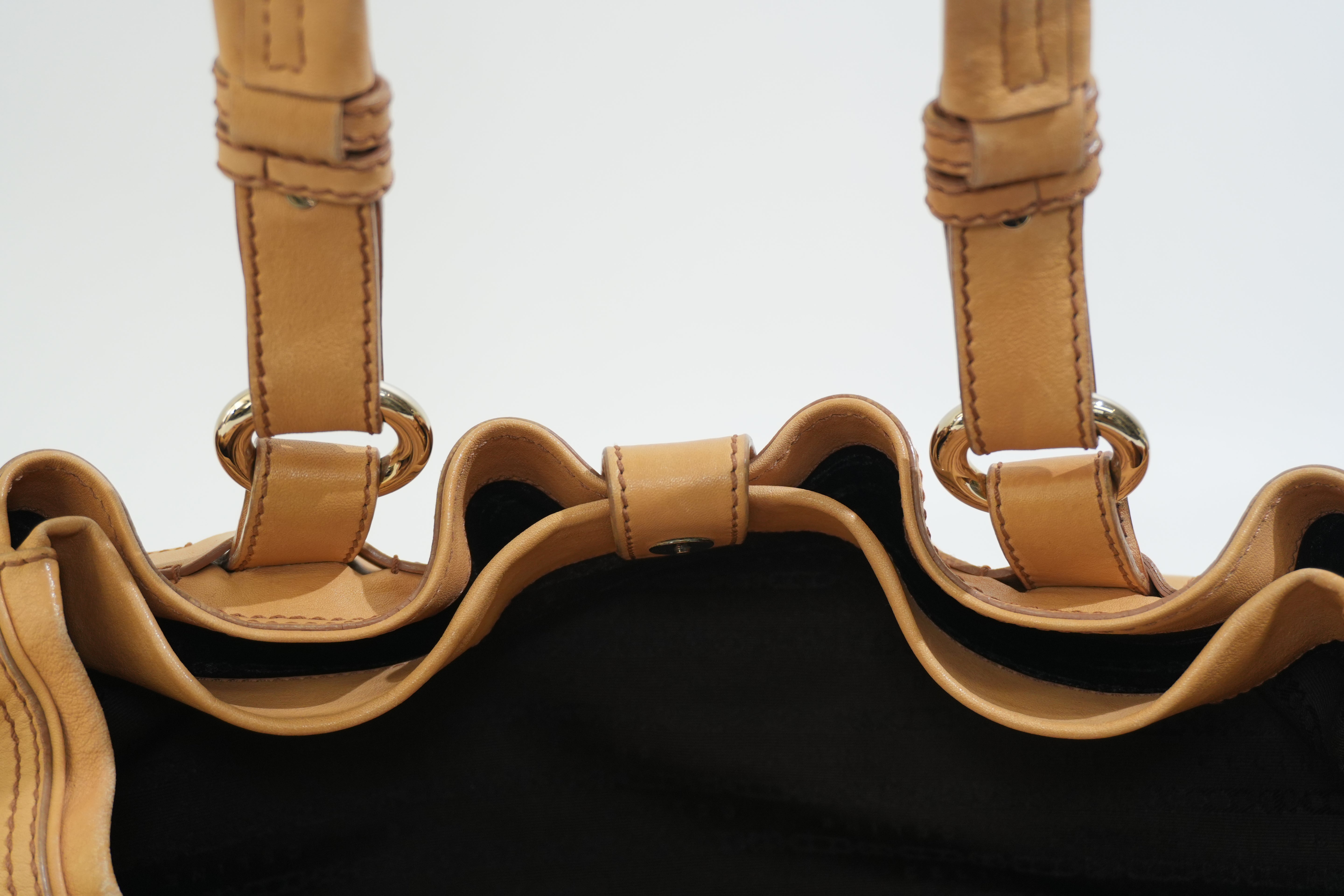 Pre-owned Celine Leather Boogie Tote Bag Brown