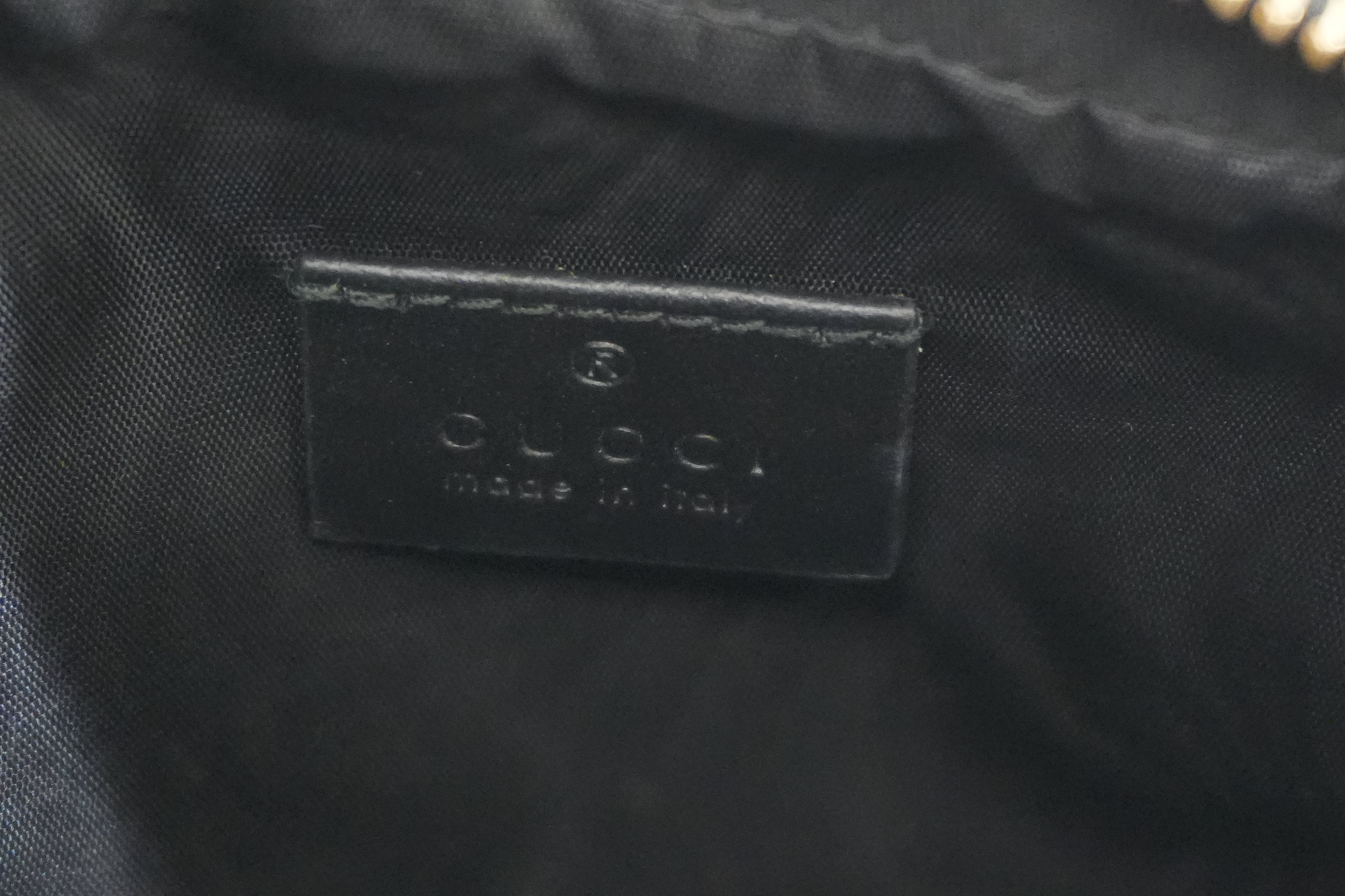 Pre-owned Gucci Suede Crossbody Bag Brown